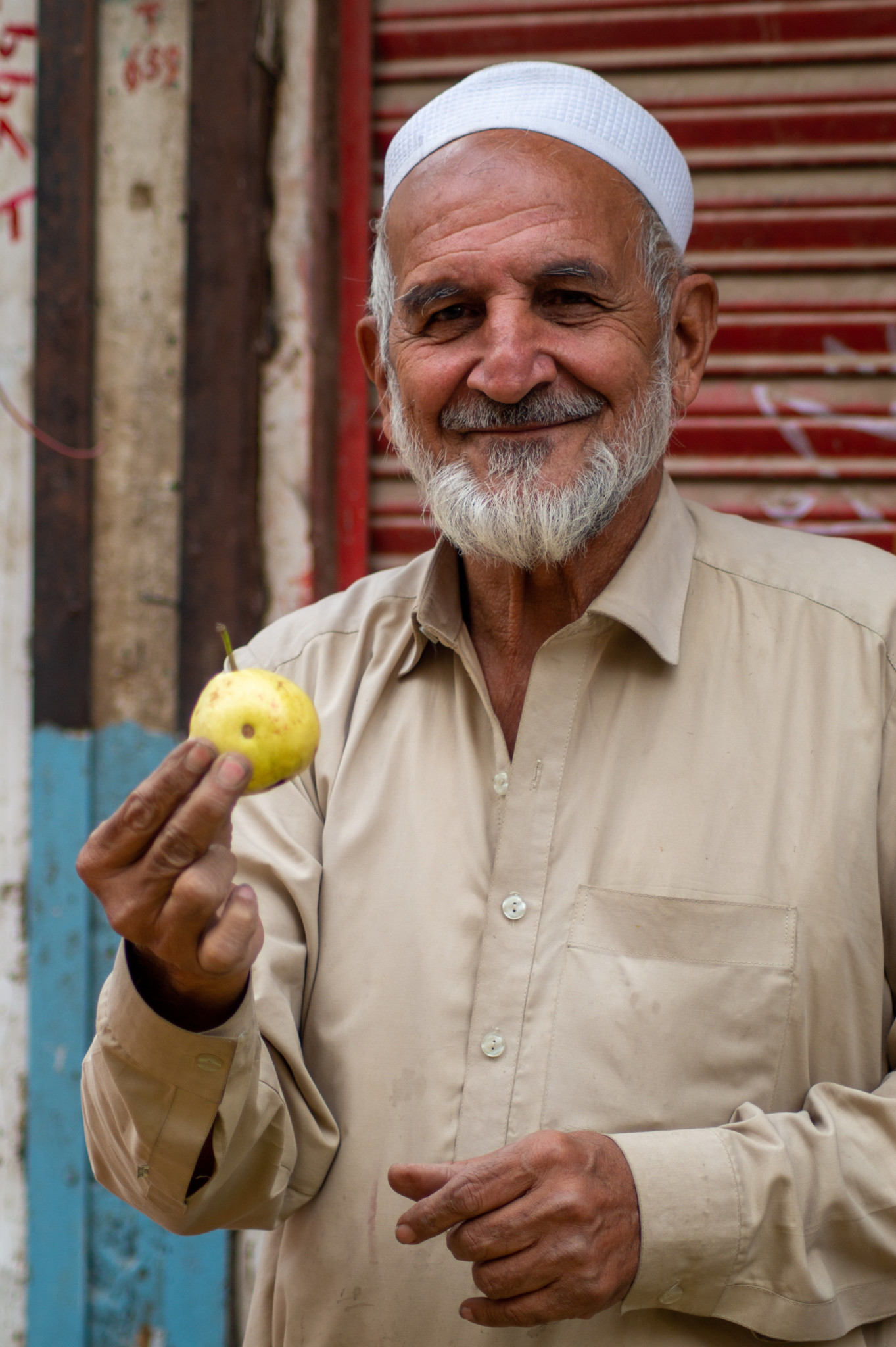 Obstverkäufer in Peschawar