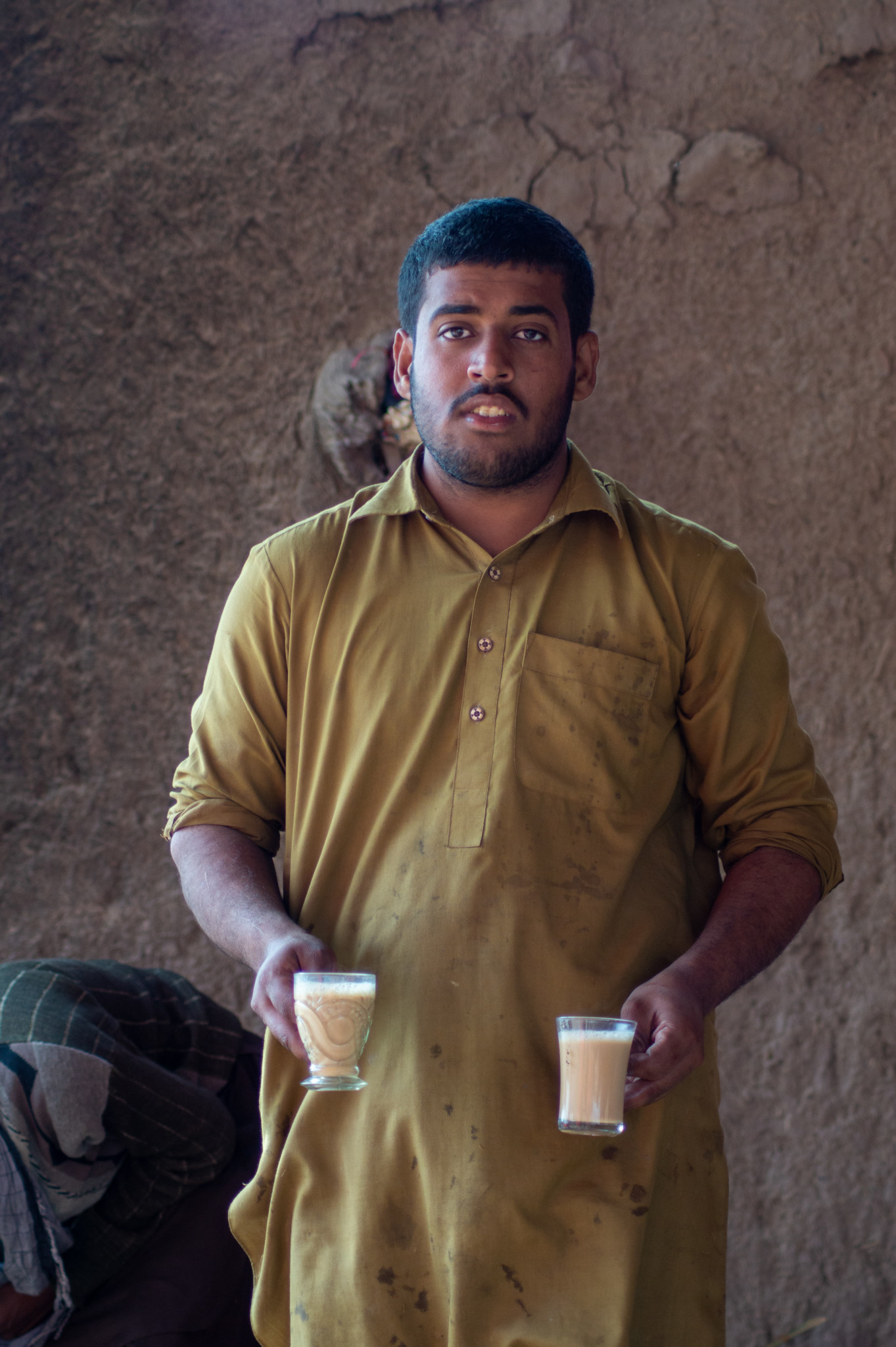 Teeverkäufer in der Cholistan Wüste