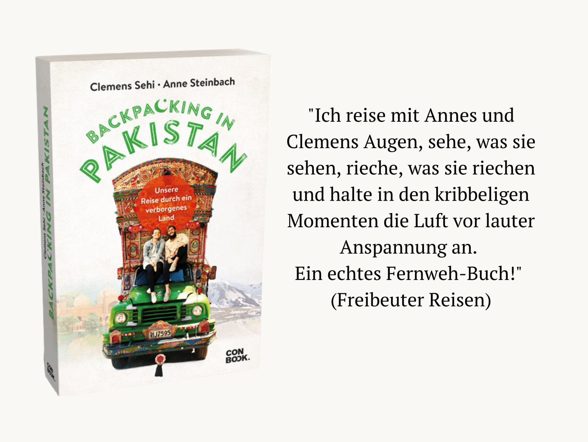 Pressestimme Backpacking in Pakistan Buch