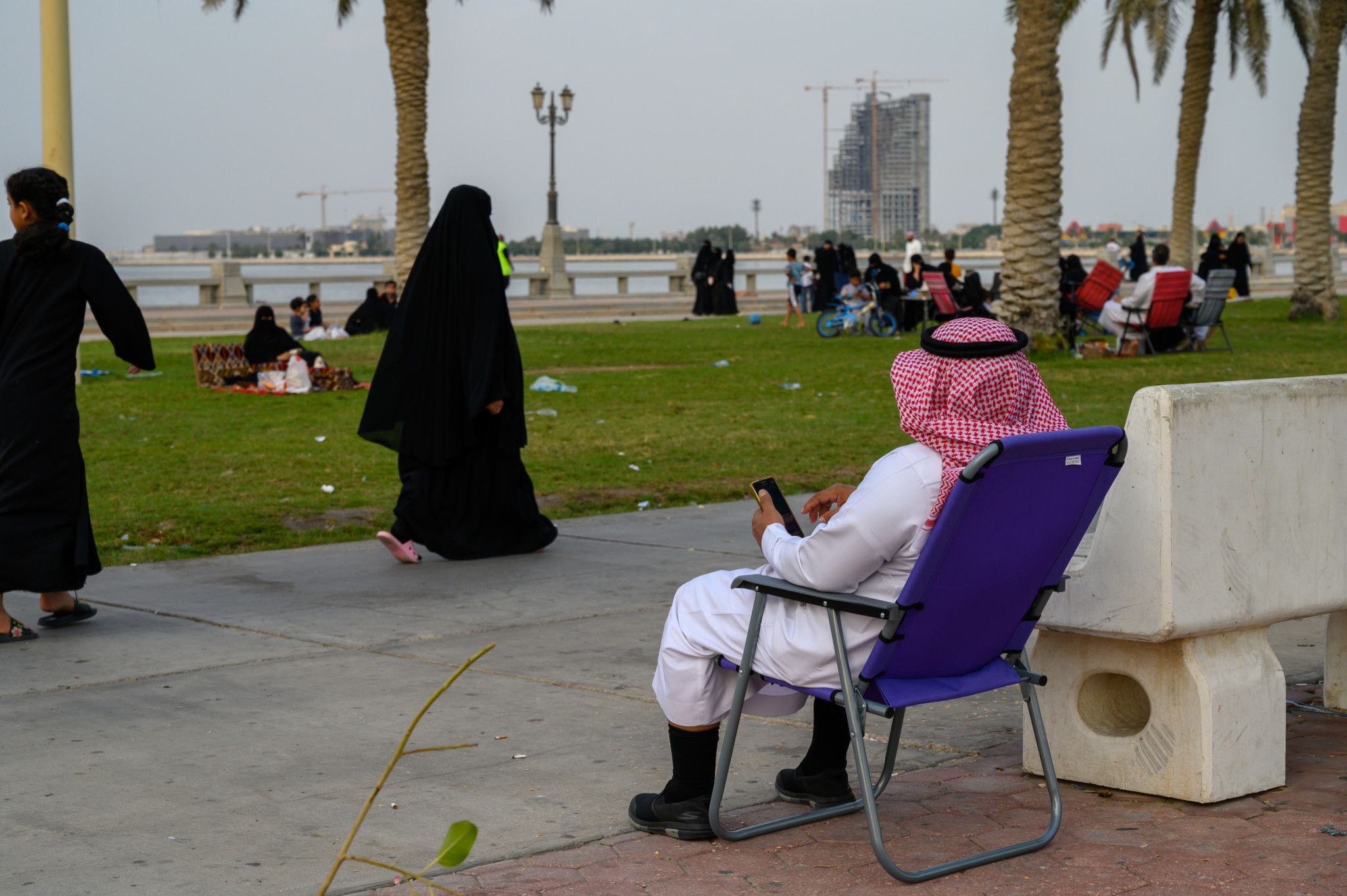 Die Dammam Corniche gehört zu den Lieblingsorten aller Einheimischen