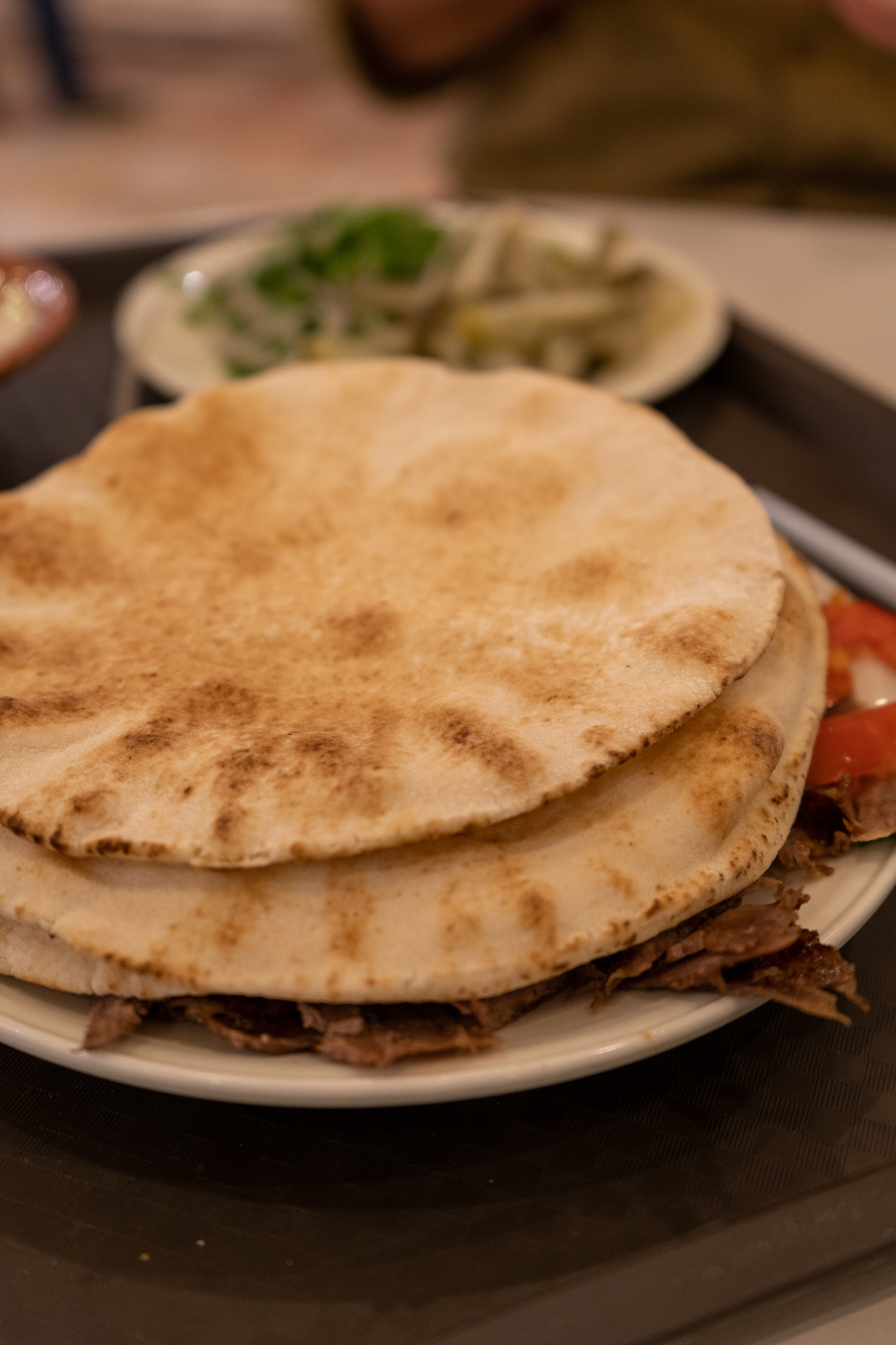 Libanesisches Brot bei Mama Noura in Riad
