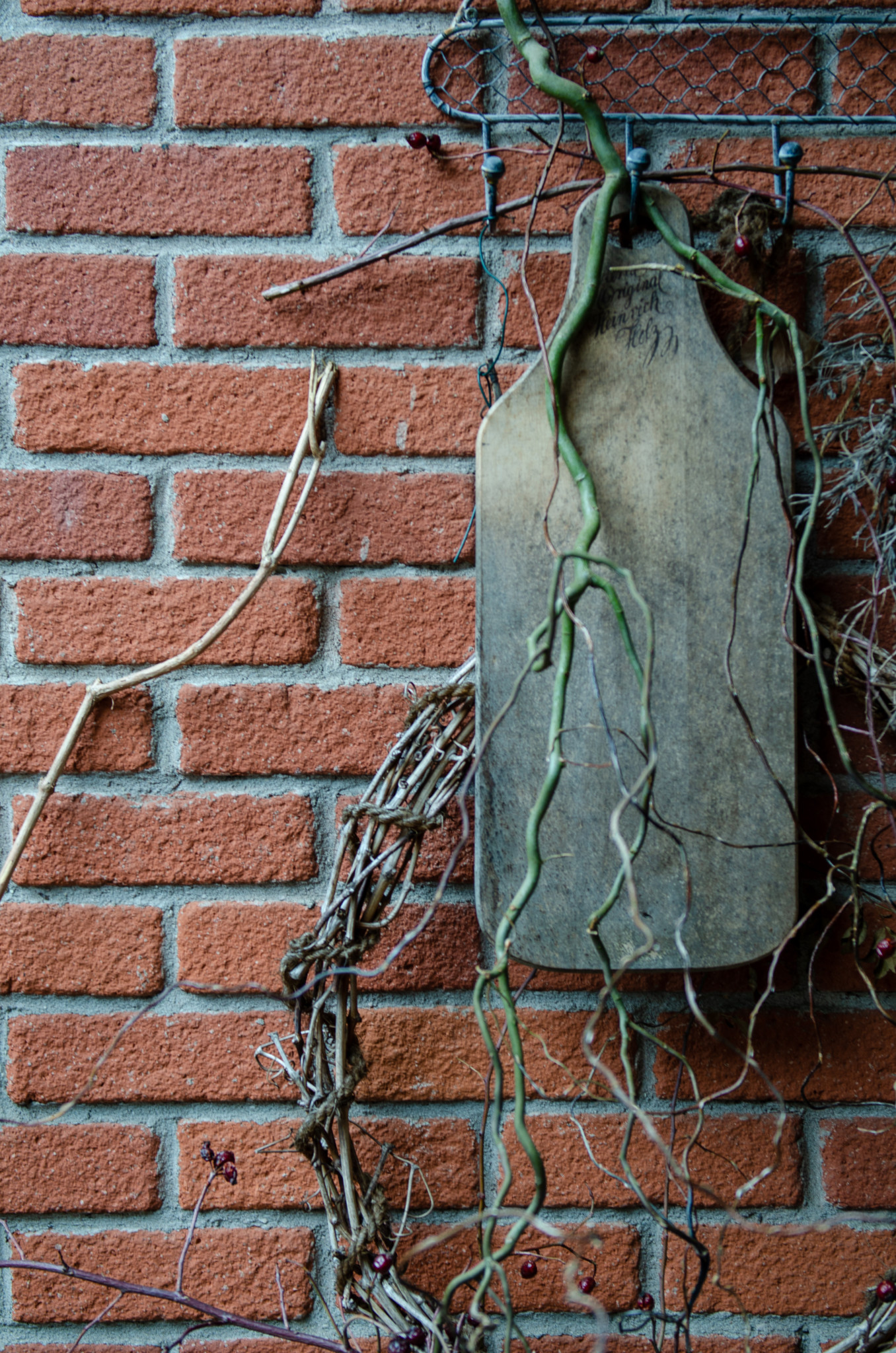 Typische Fassade in Templin in der Uckermark