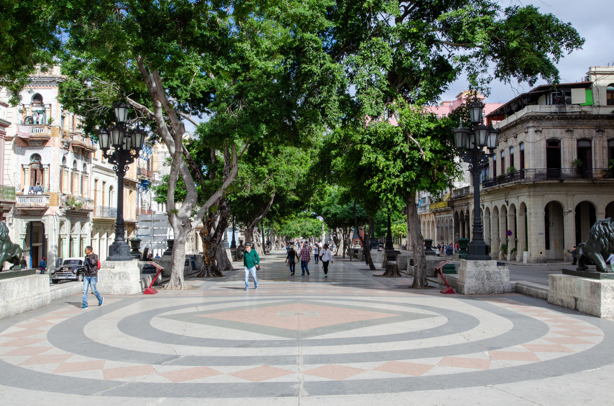 Der Paseo bzw. Prado ist bekannt für Havanna