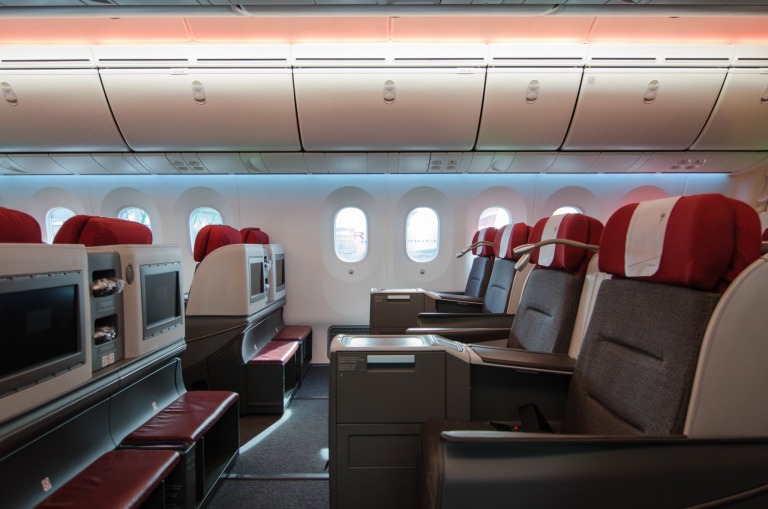 LATAM Business Class im Dreamliner