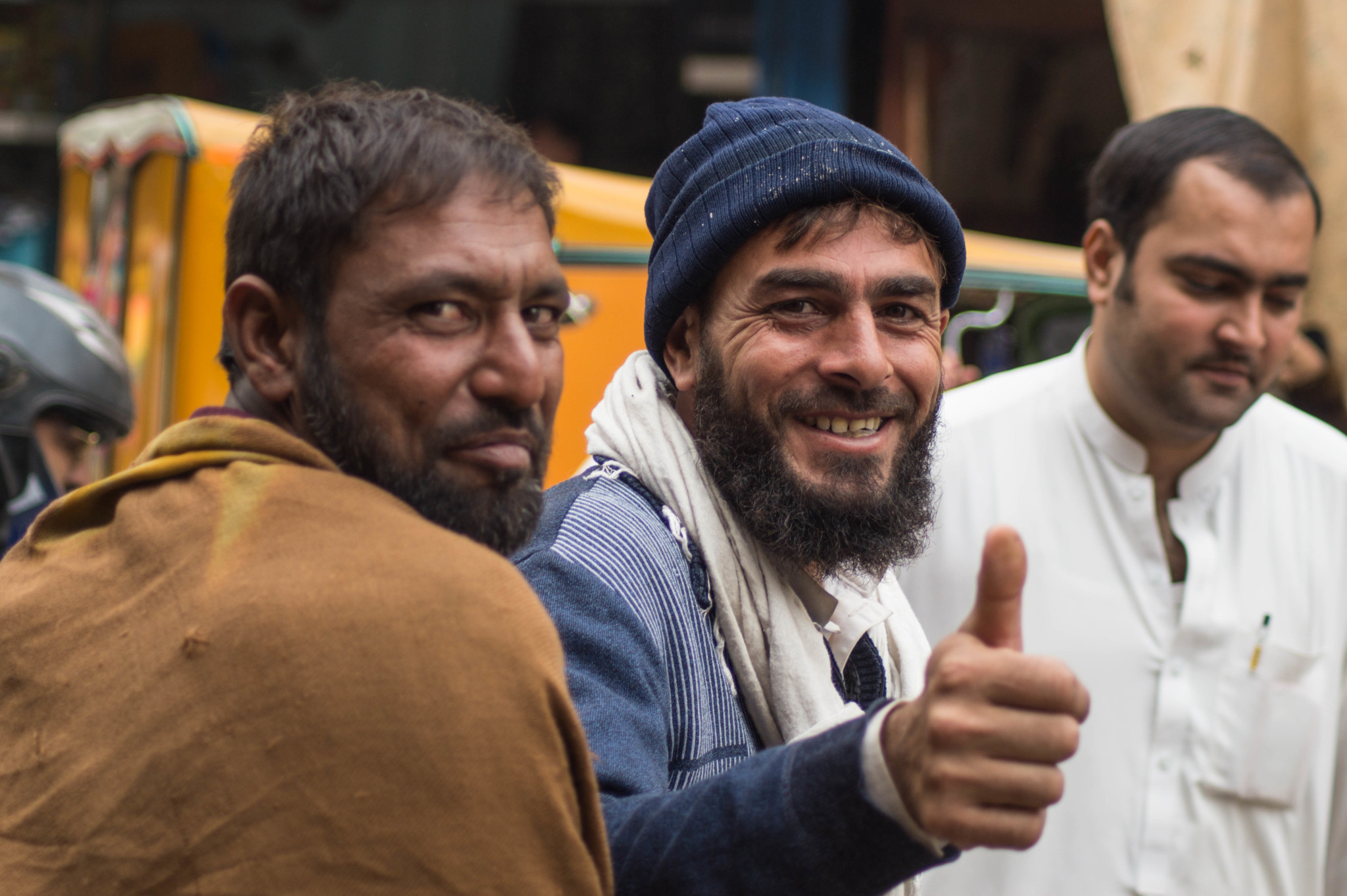 Männer in Lahore
