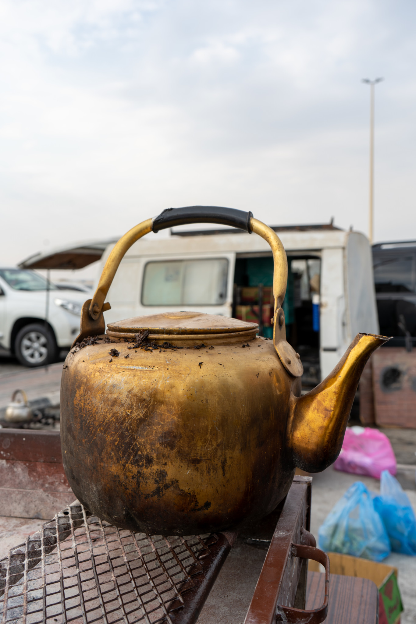 Frischen Tee gibt es auf Marjan Island in Dammam auch