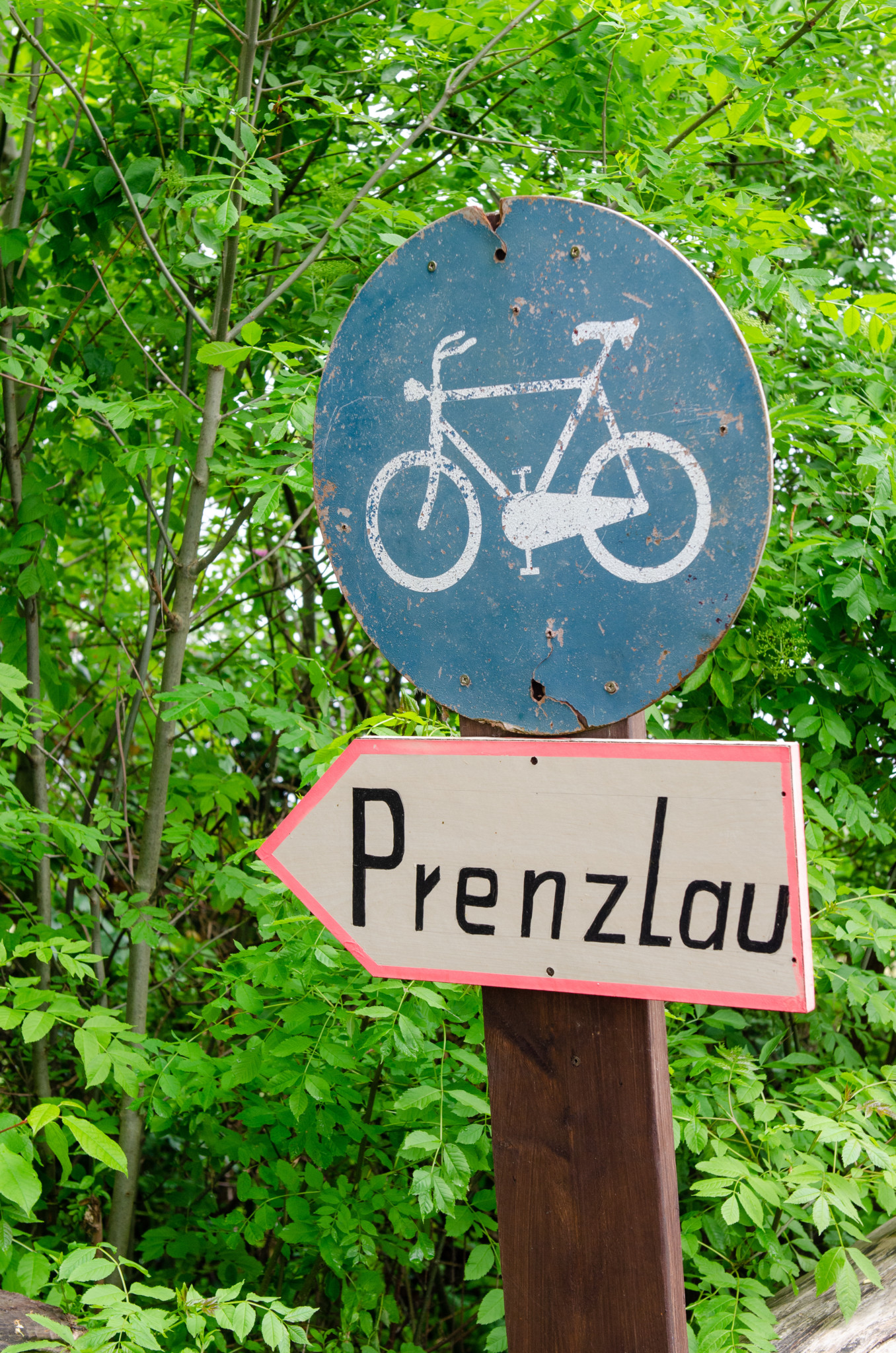 Radwege in der Uckermark gibt es überall