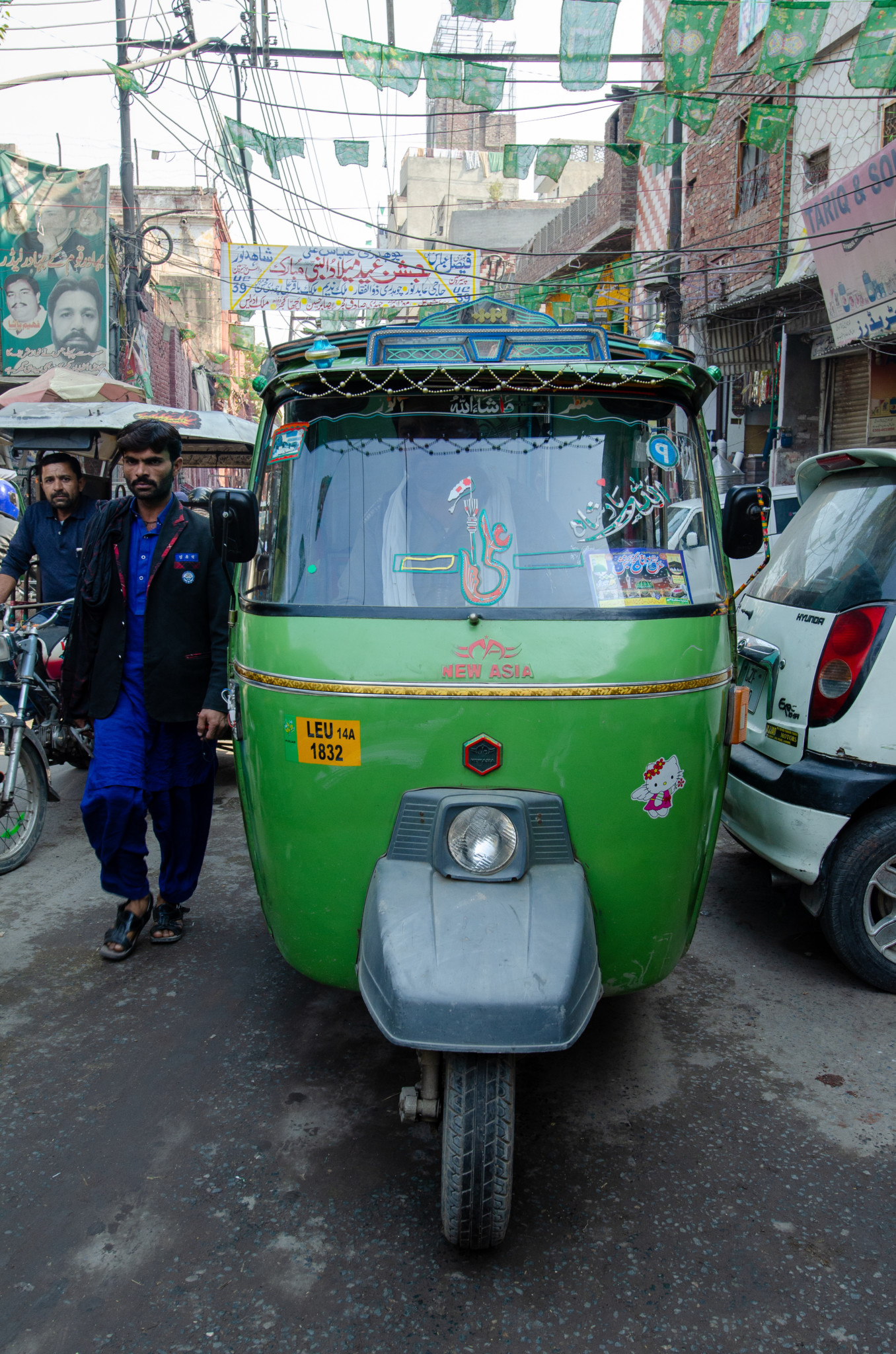 Tuk Tuks gibt es auch in der Stadt