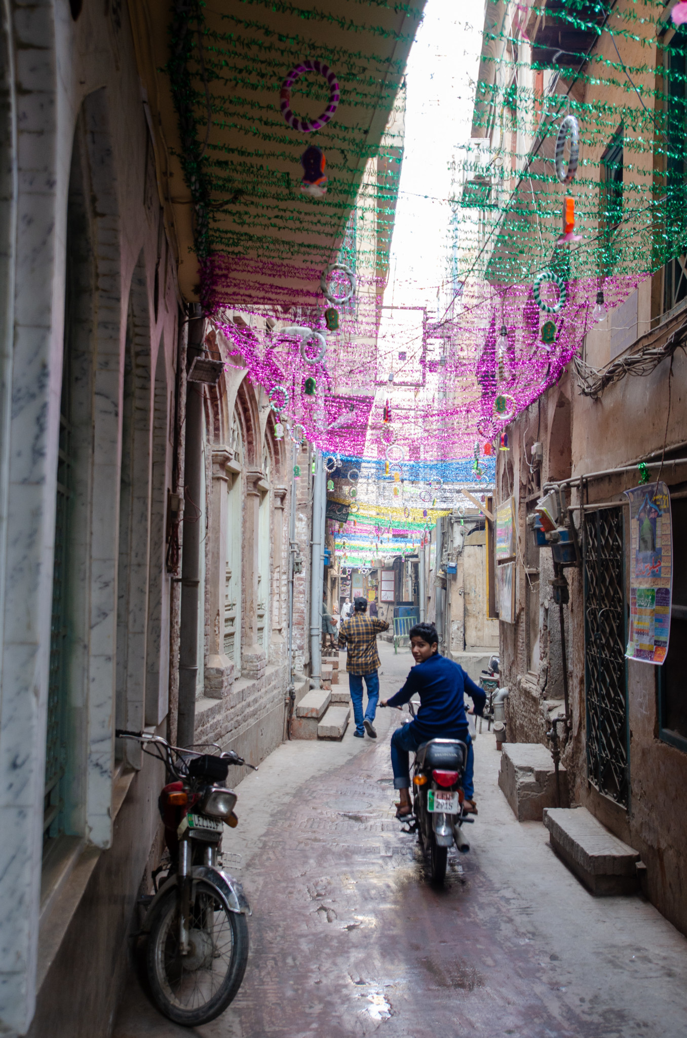 Moped in der Walled City