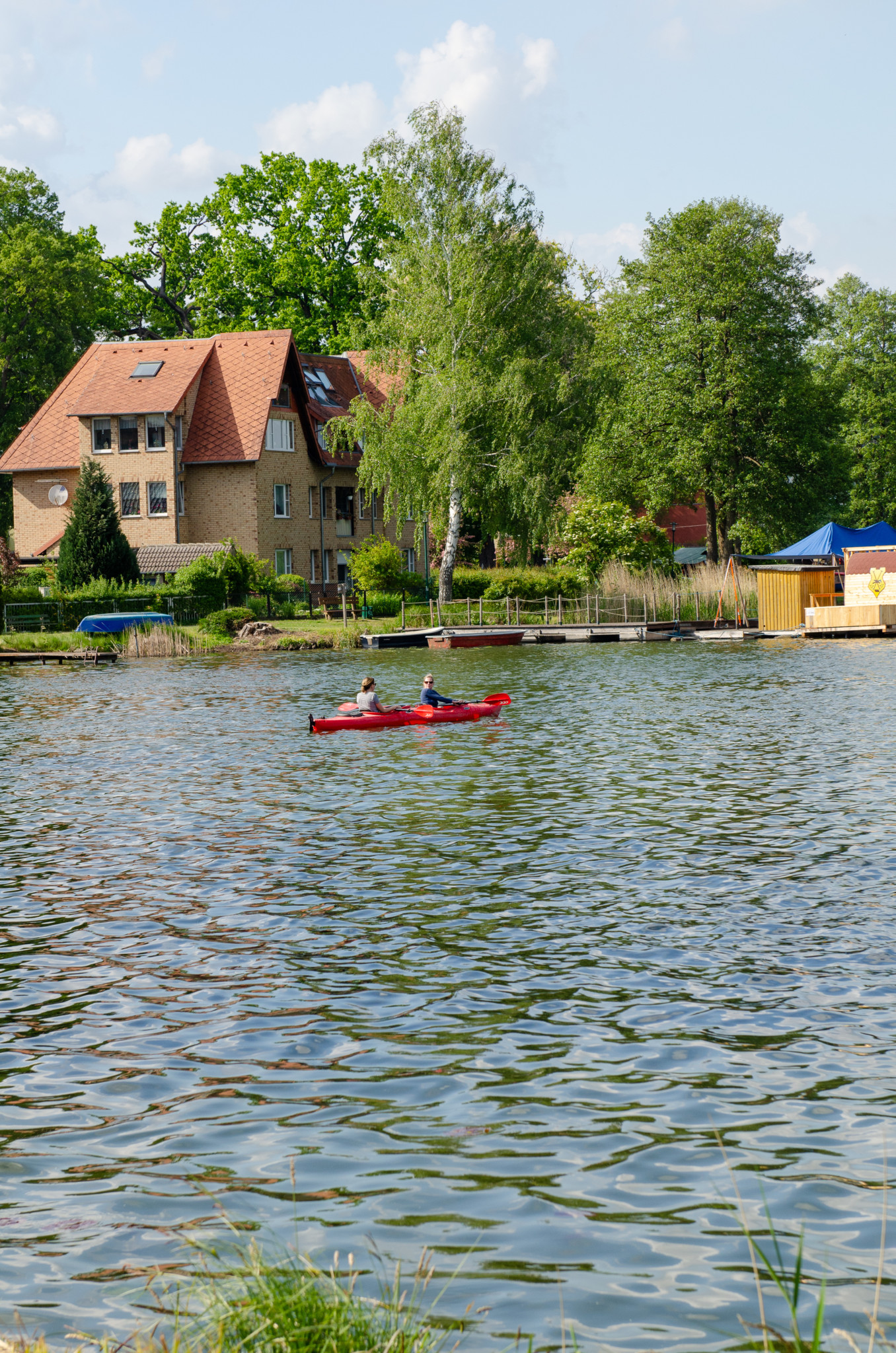 Mit dem Kanu in Lychen