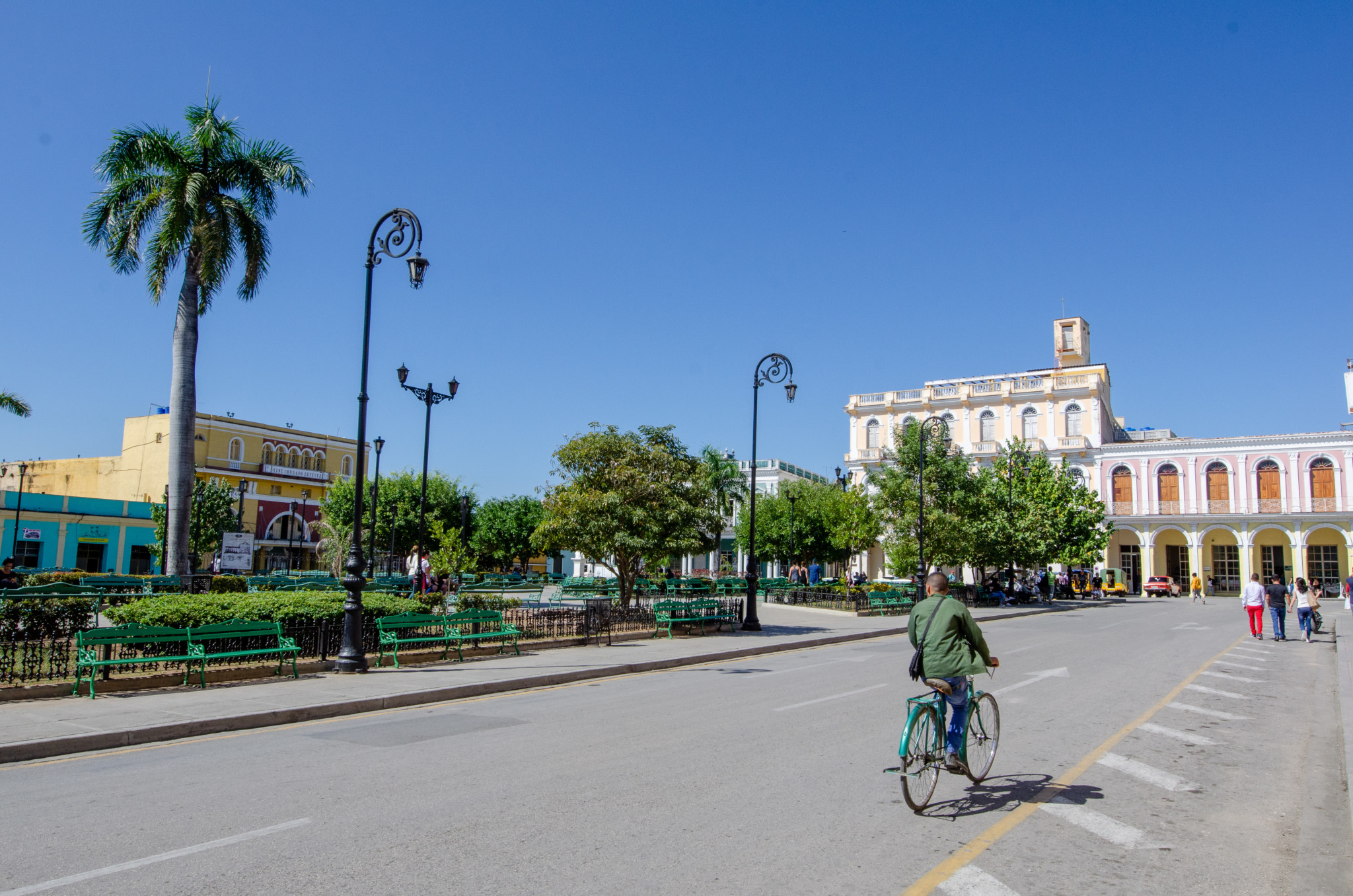 Der Parque Serafin Sanchez in Sancti Spiritus