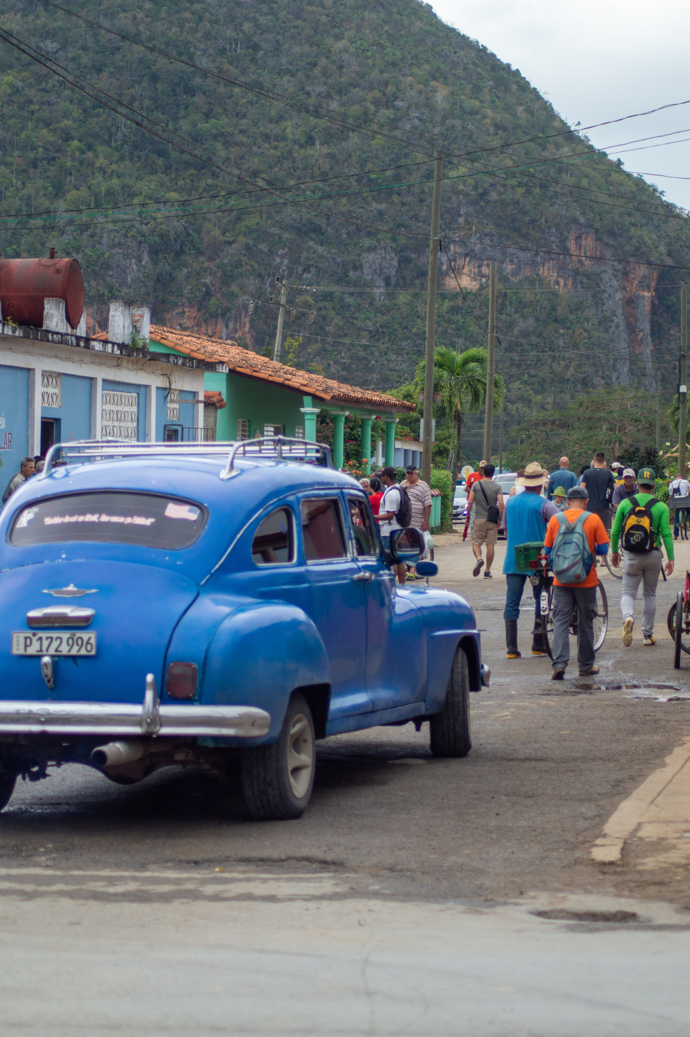 Im Collectivo von Vinales nach Havanna