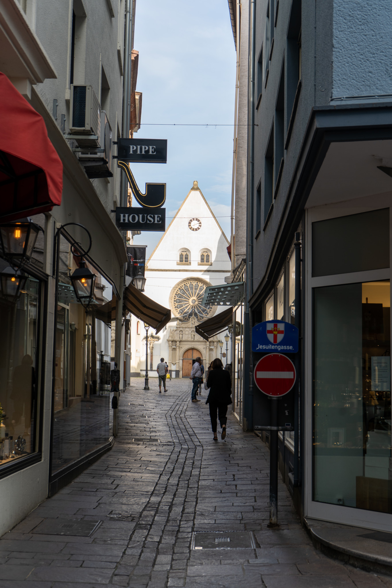 Die schöne Altstadt von Koblenz