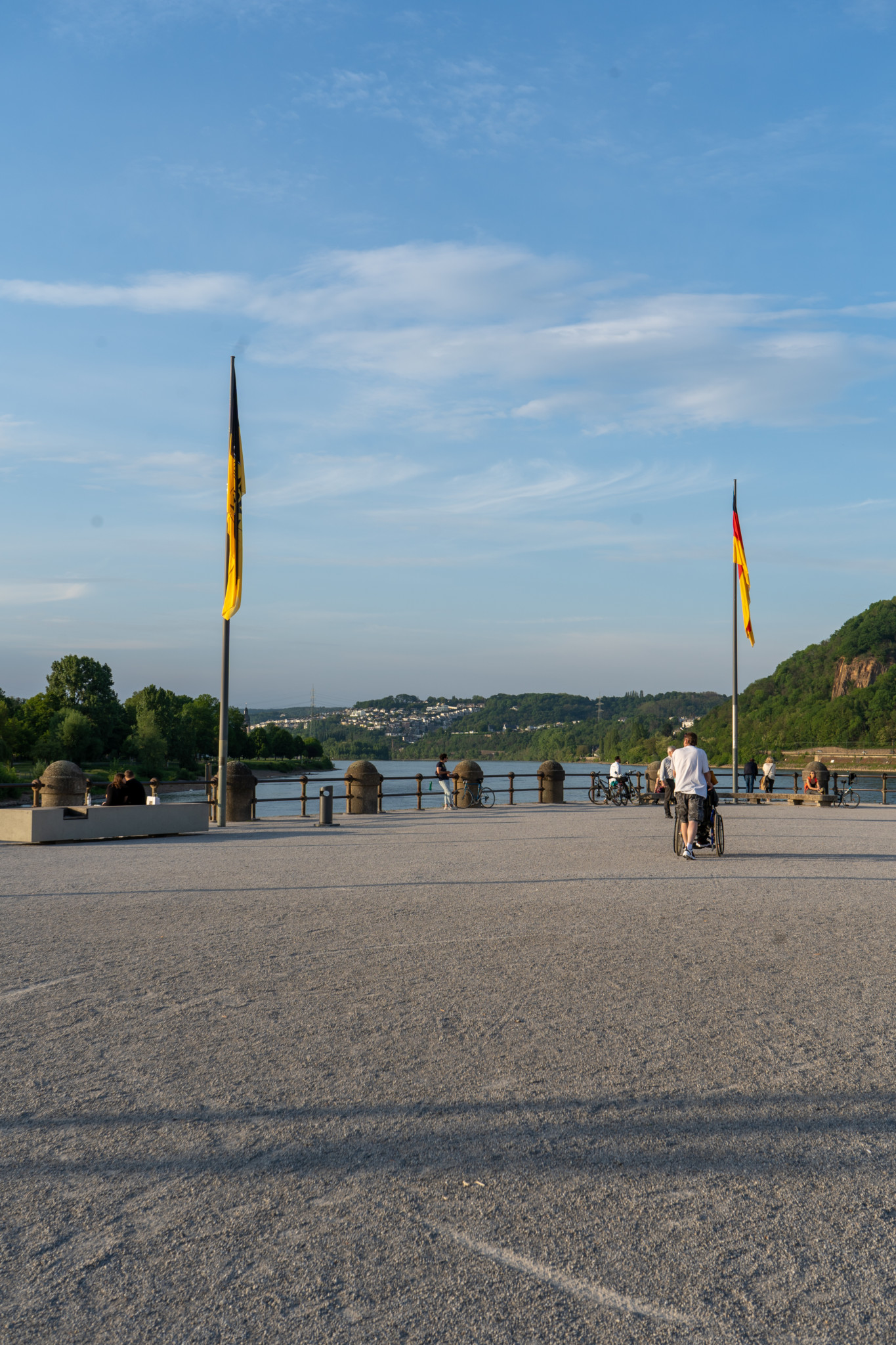 Aussicht vom Deutschen Eck