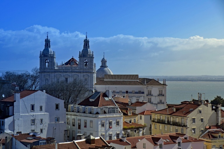 Castelo de Sao Jorge in Lissabon
