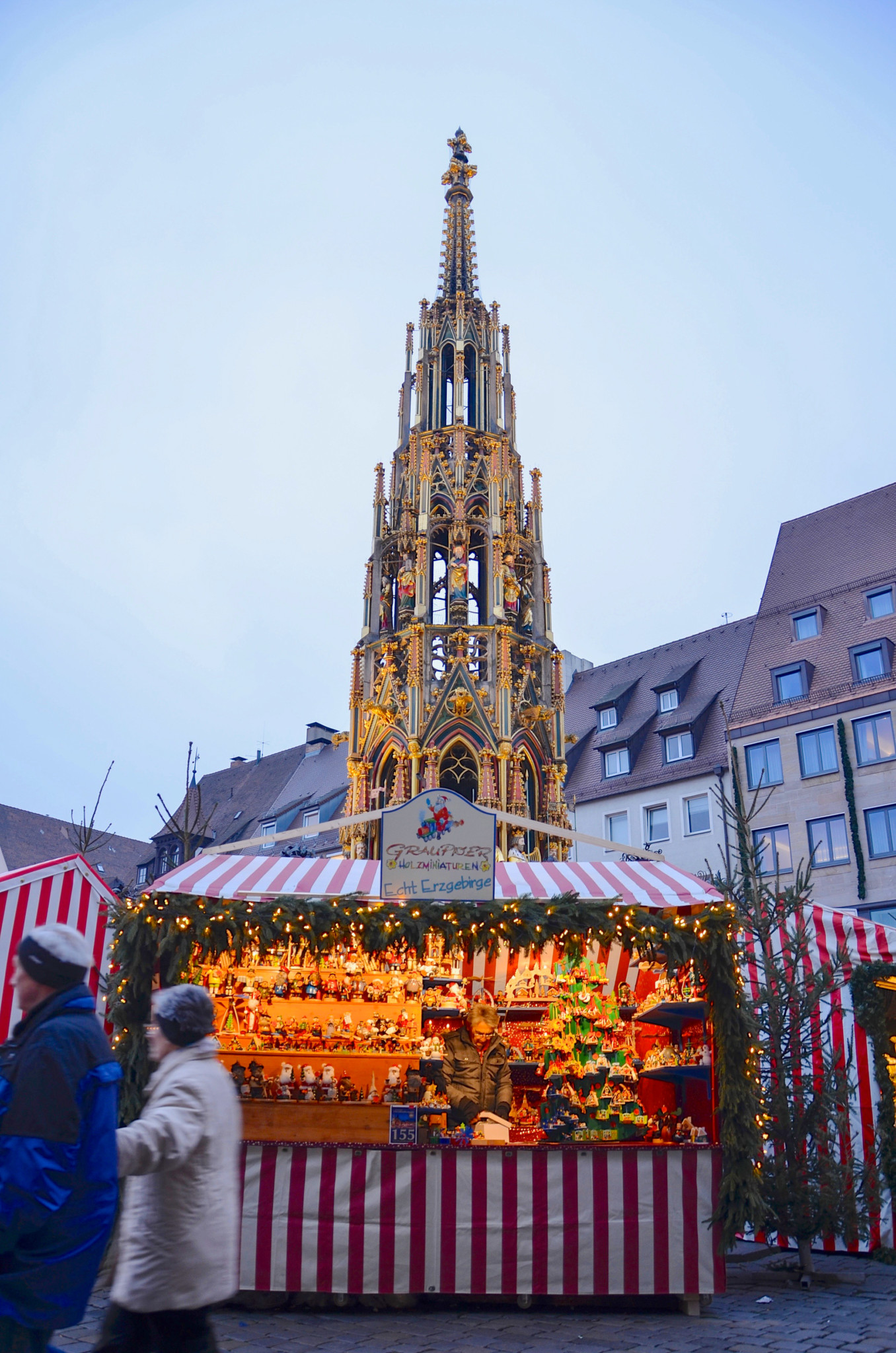 Romantik auf dem Nürnberger Weihnachtsmarkt