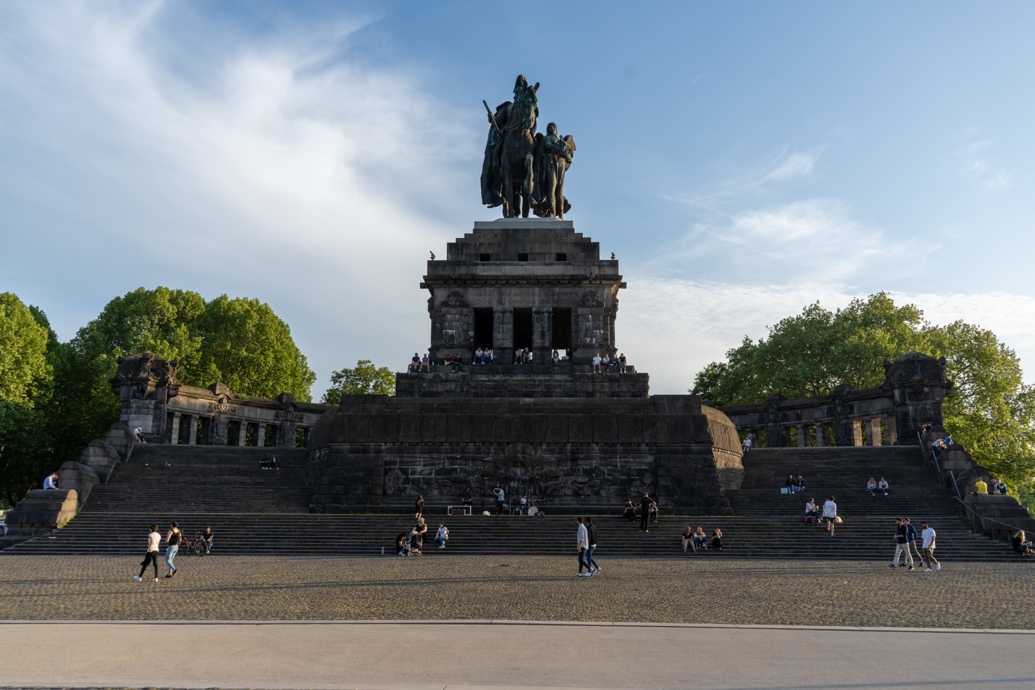 Deutsches Eck in Koblenz