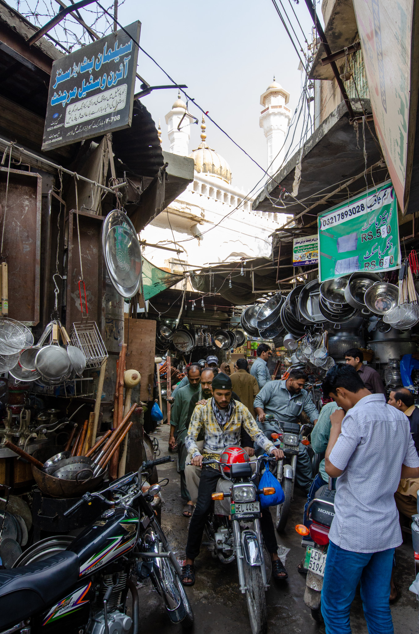 Gasse in der Altstadt von Lahore