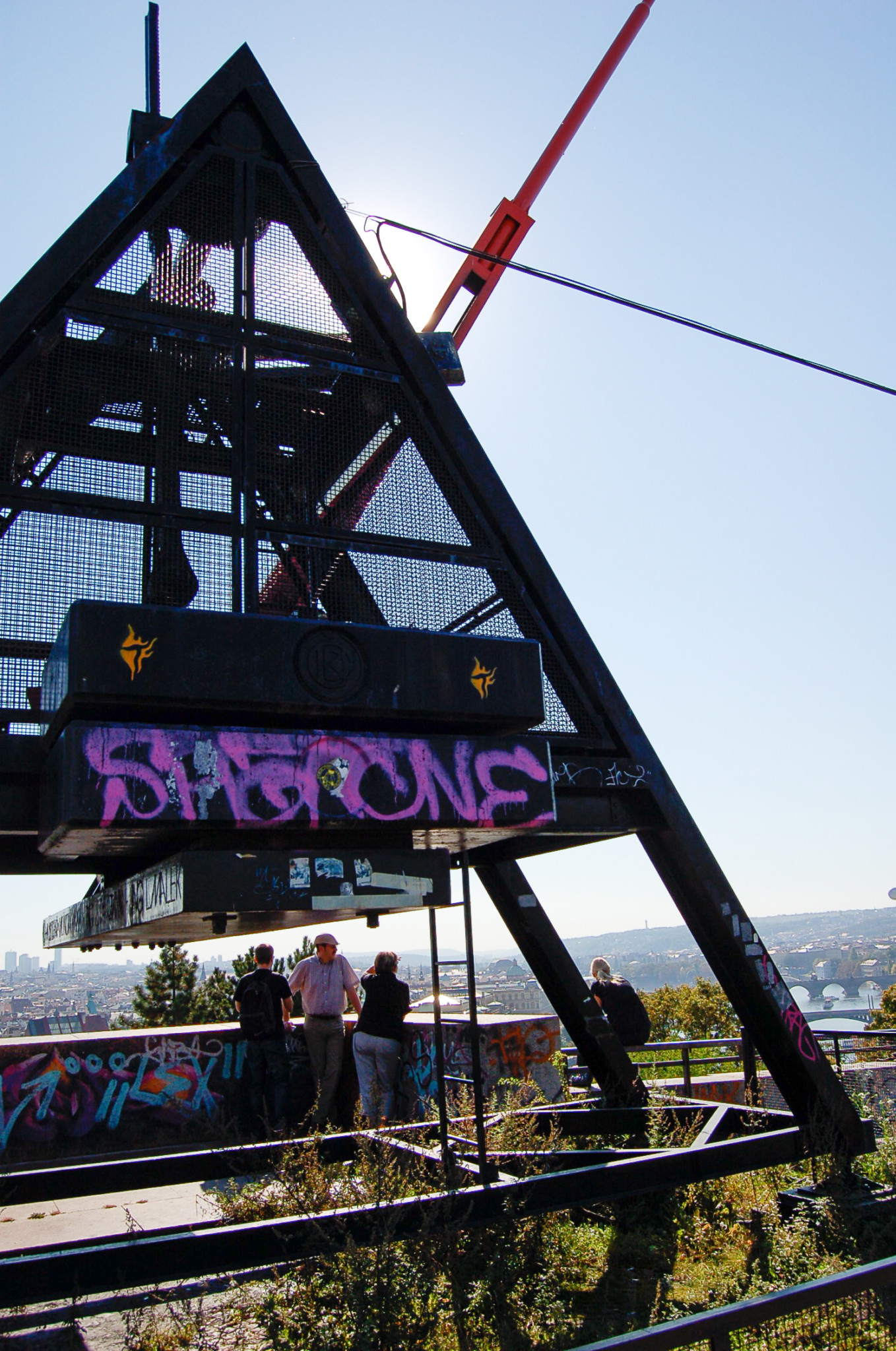 Metronom in Prag