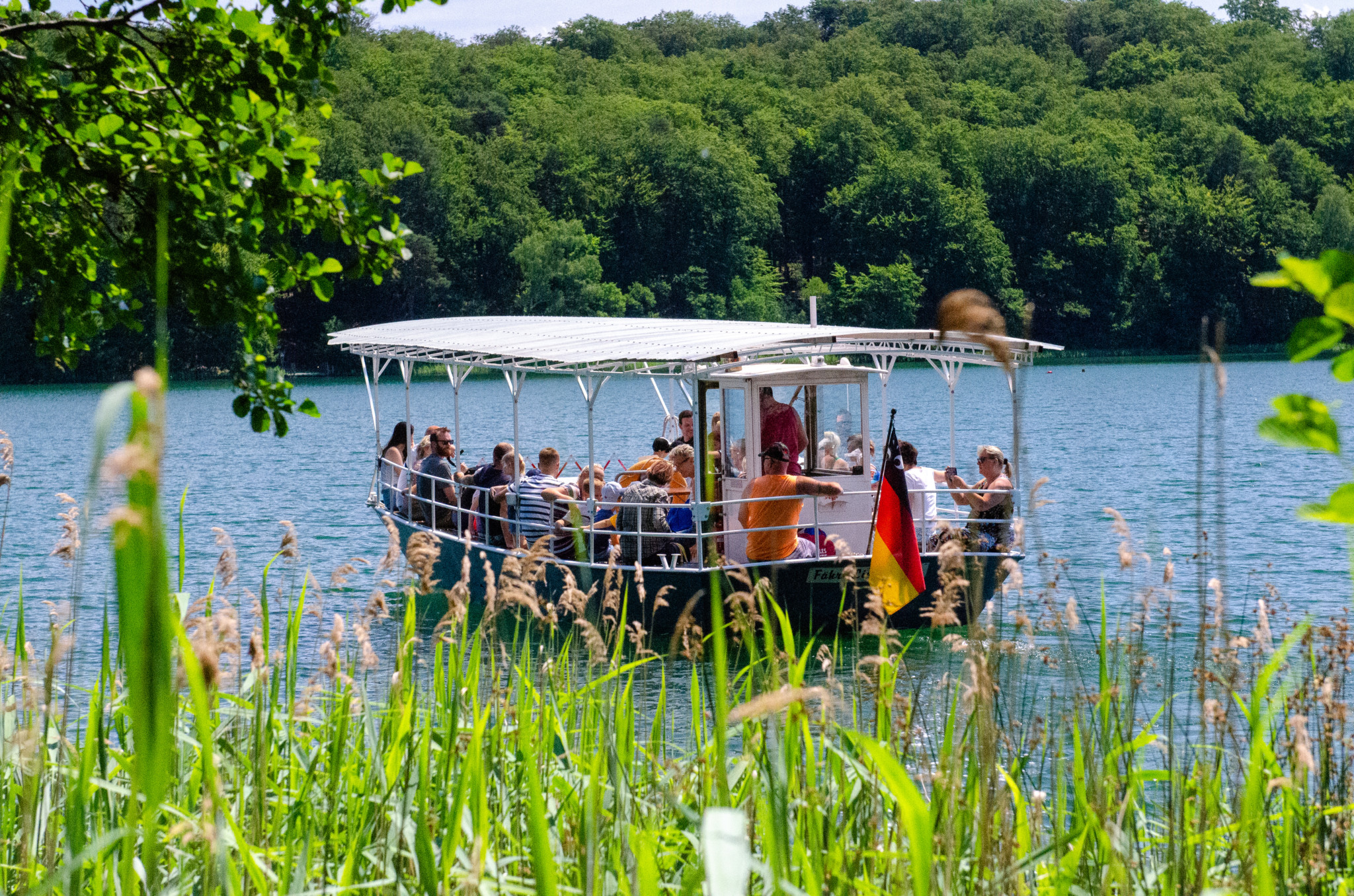 Fähre Frieda am Liepnitzsee