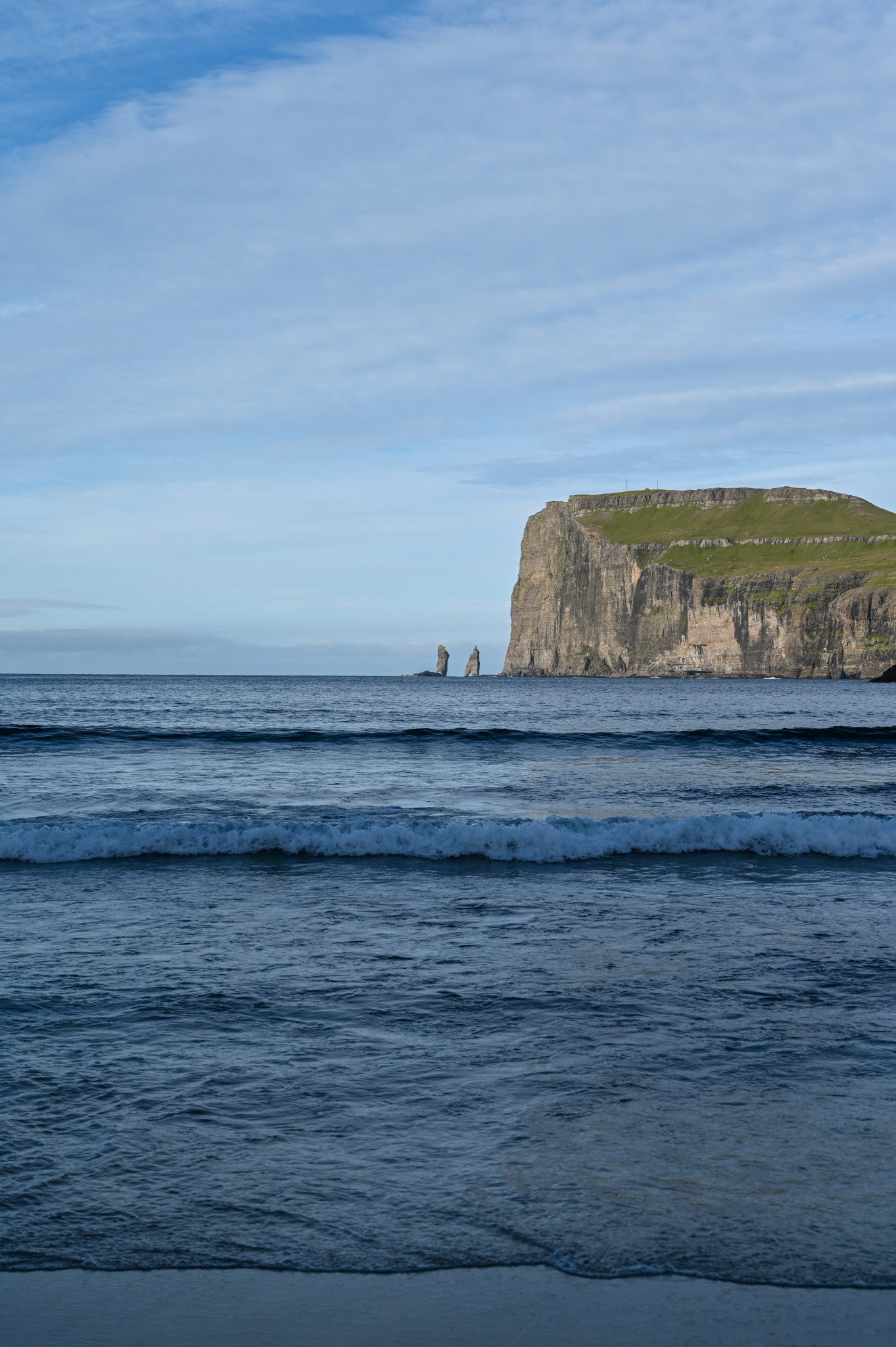 Strand von Tjørnuvik auf der Insel Streymoy