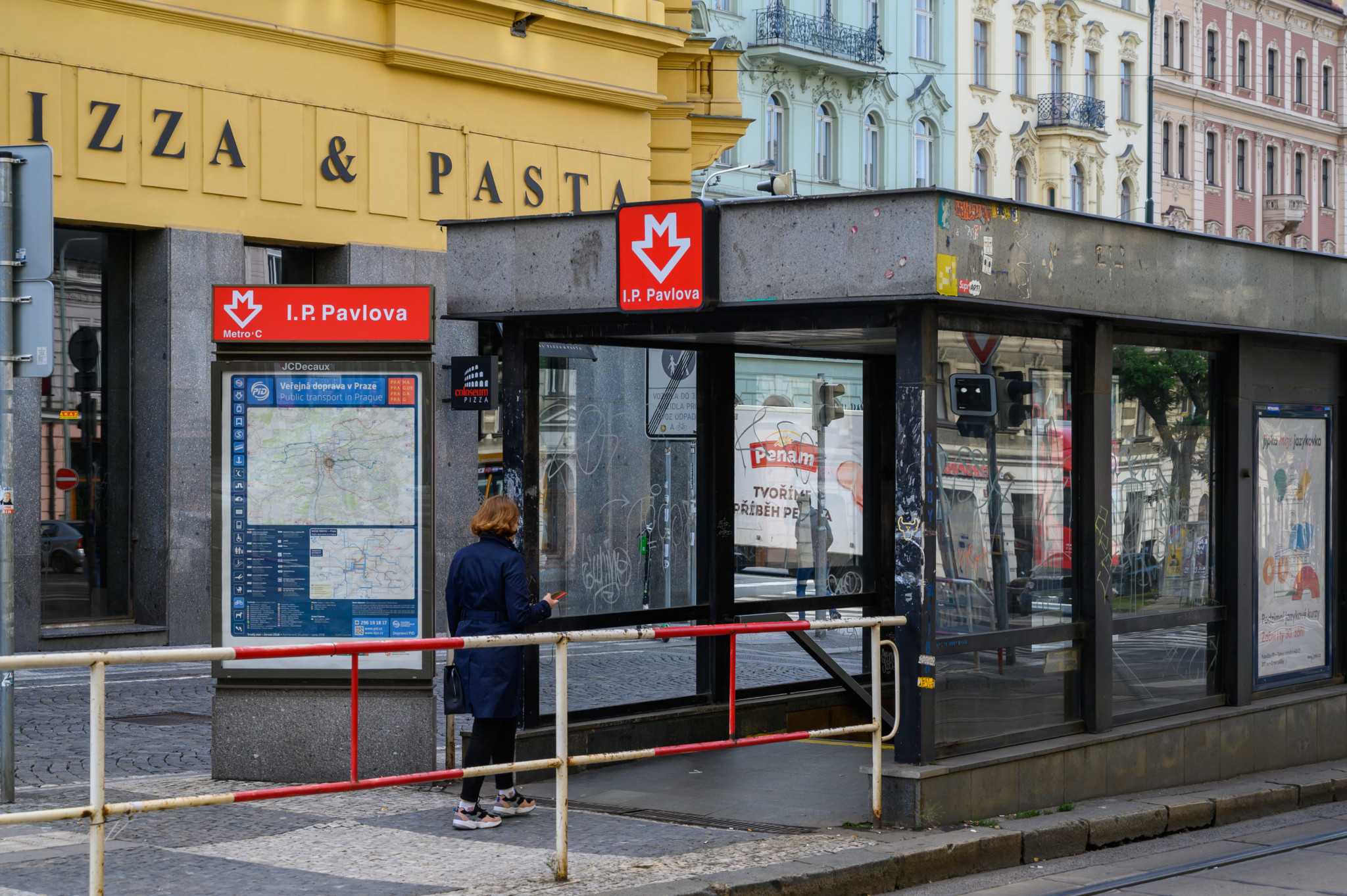 Metro in Prag
