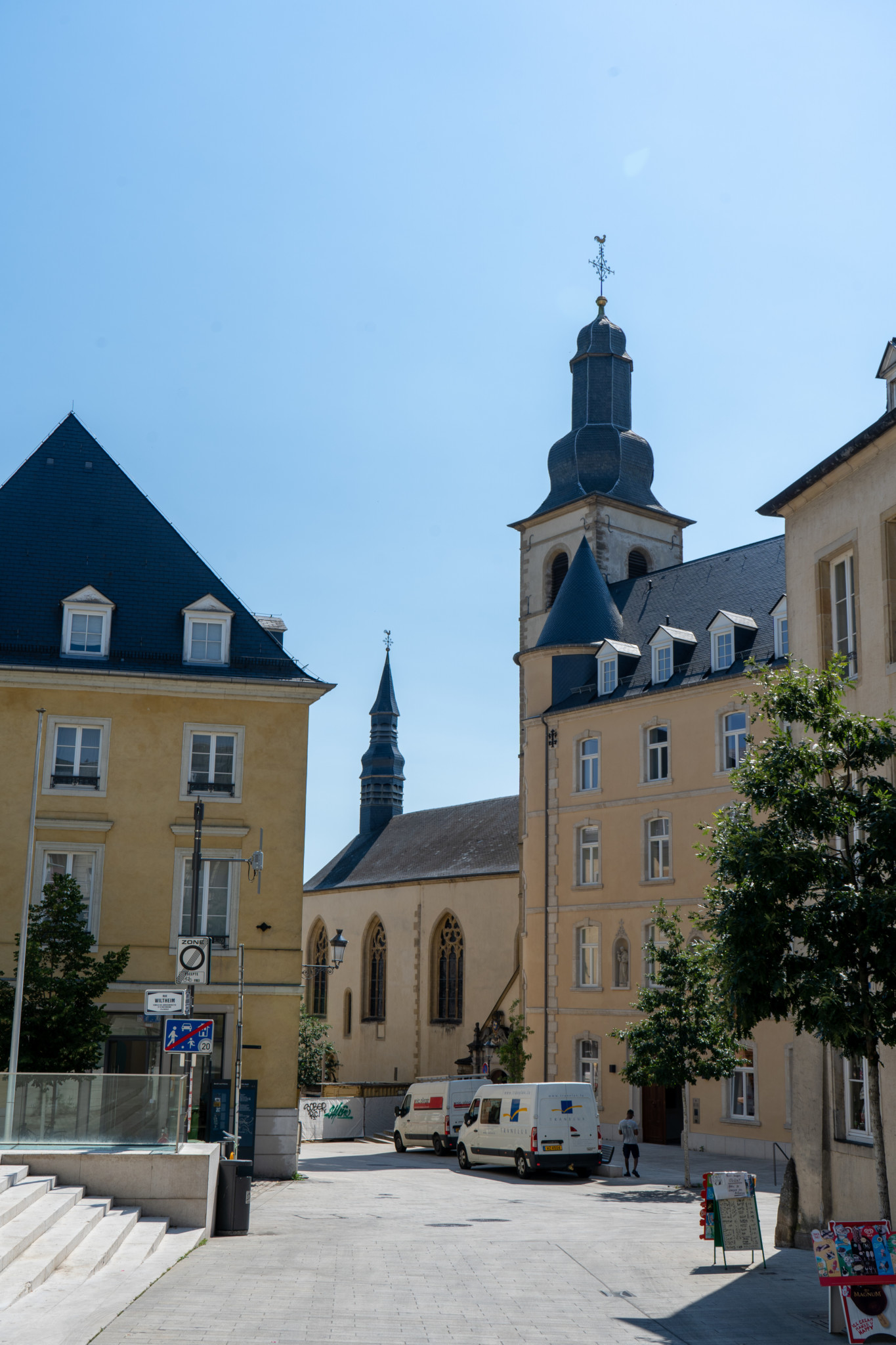 Der Fischmarkt in Luxemburg Stadt