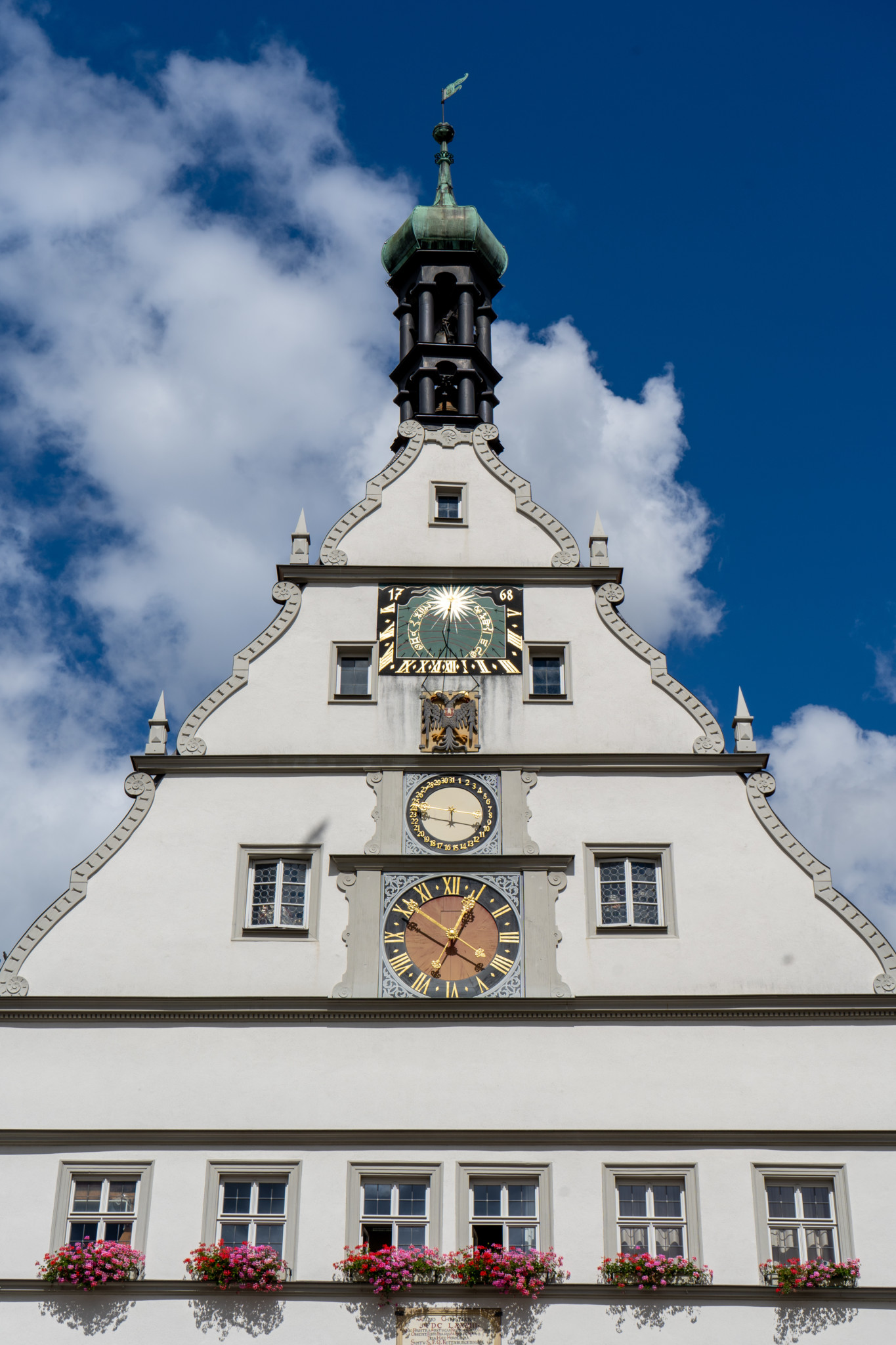 Sonnenuhr in Rothenburg