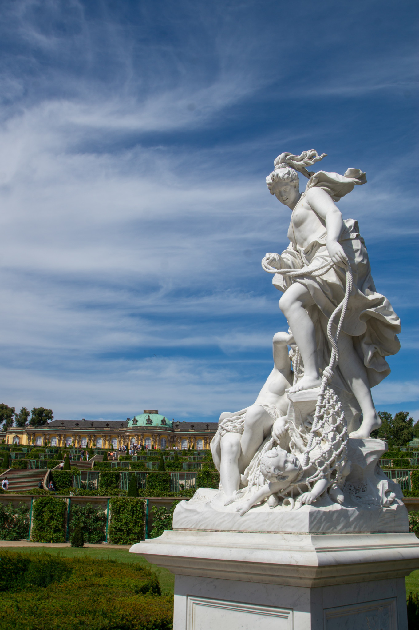 Statue im Park Sanssouci