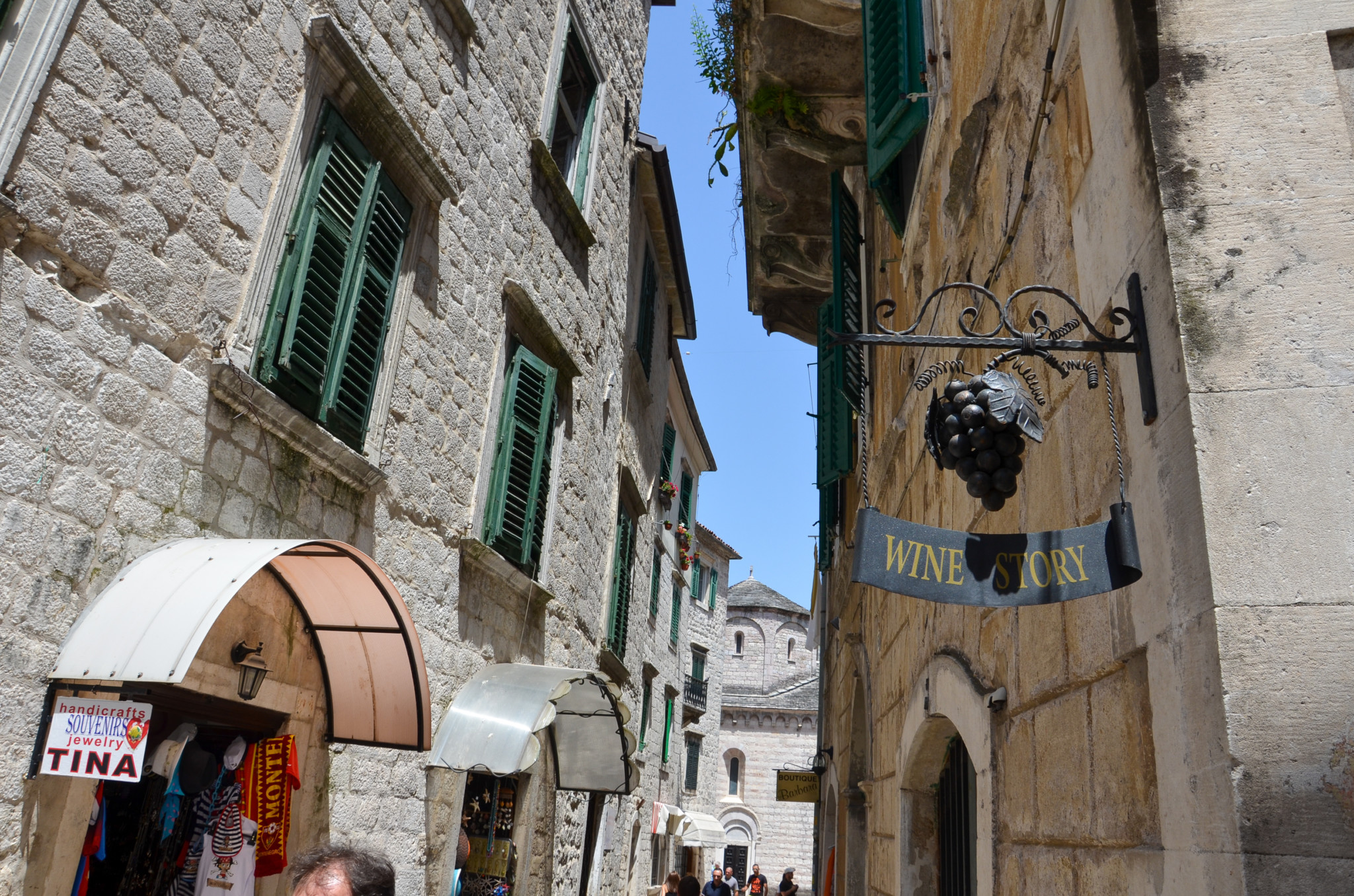 Gassen in der Altstadt von Kotor