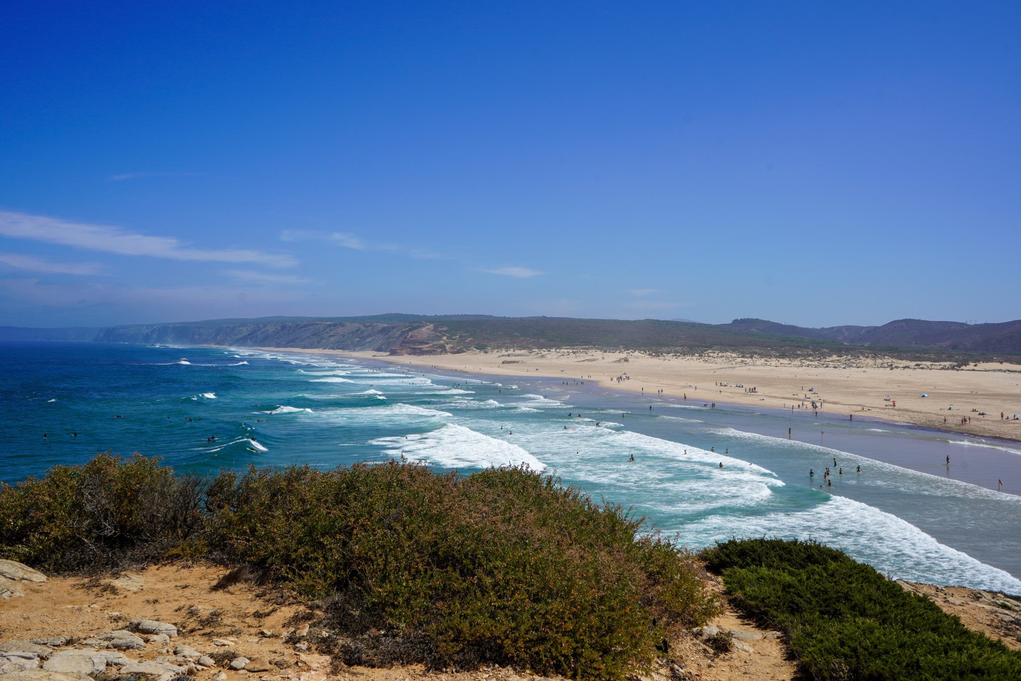 Praia do Bordeira in der Algarve