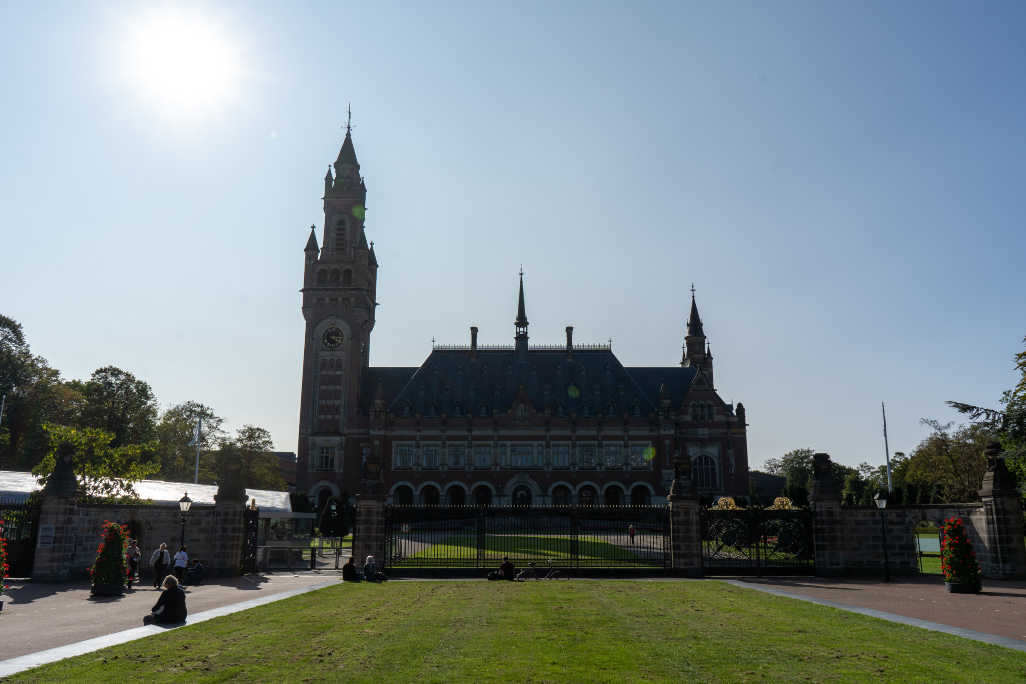 Der Friedenspalast in Den Haag