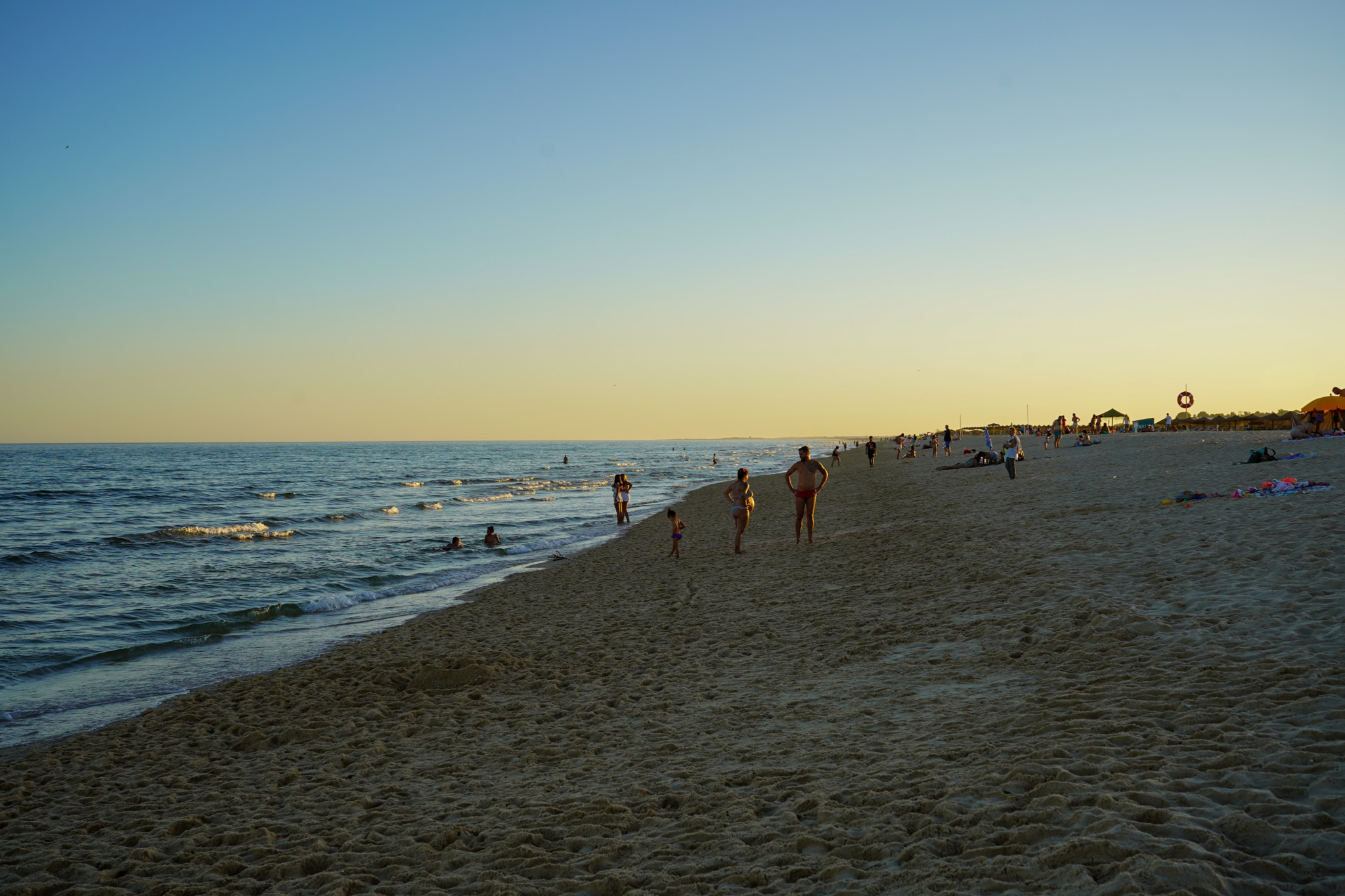 Sonnenuntergang in Manta Rota