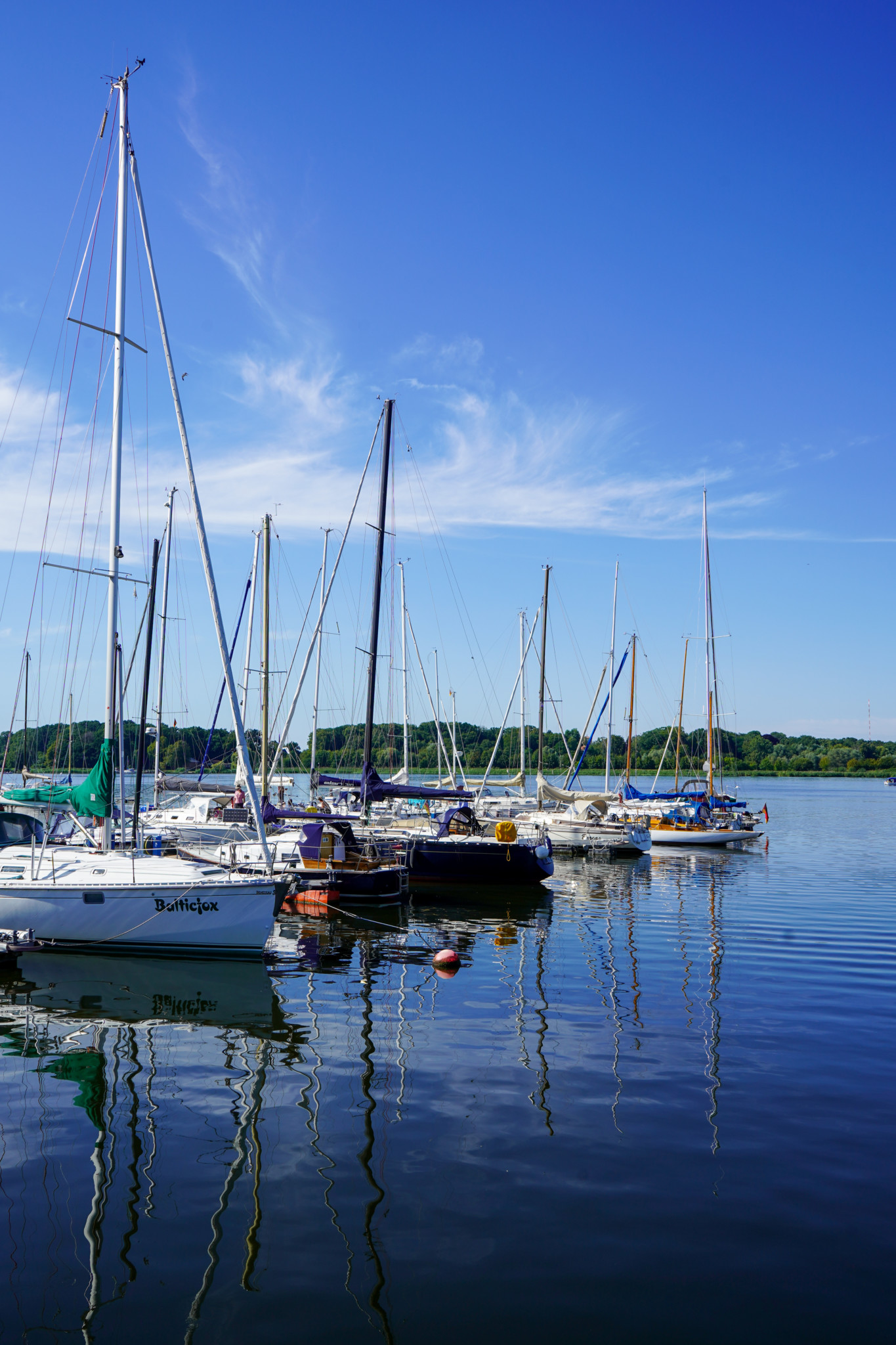 Marina im Stadthafen Rostock