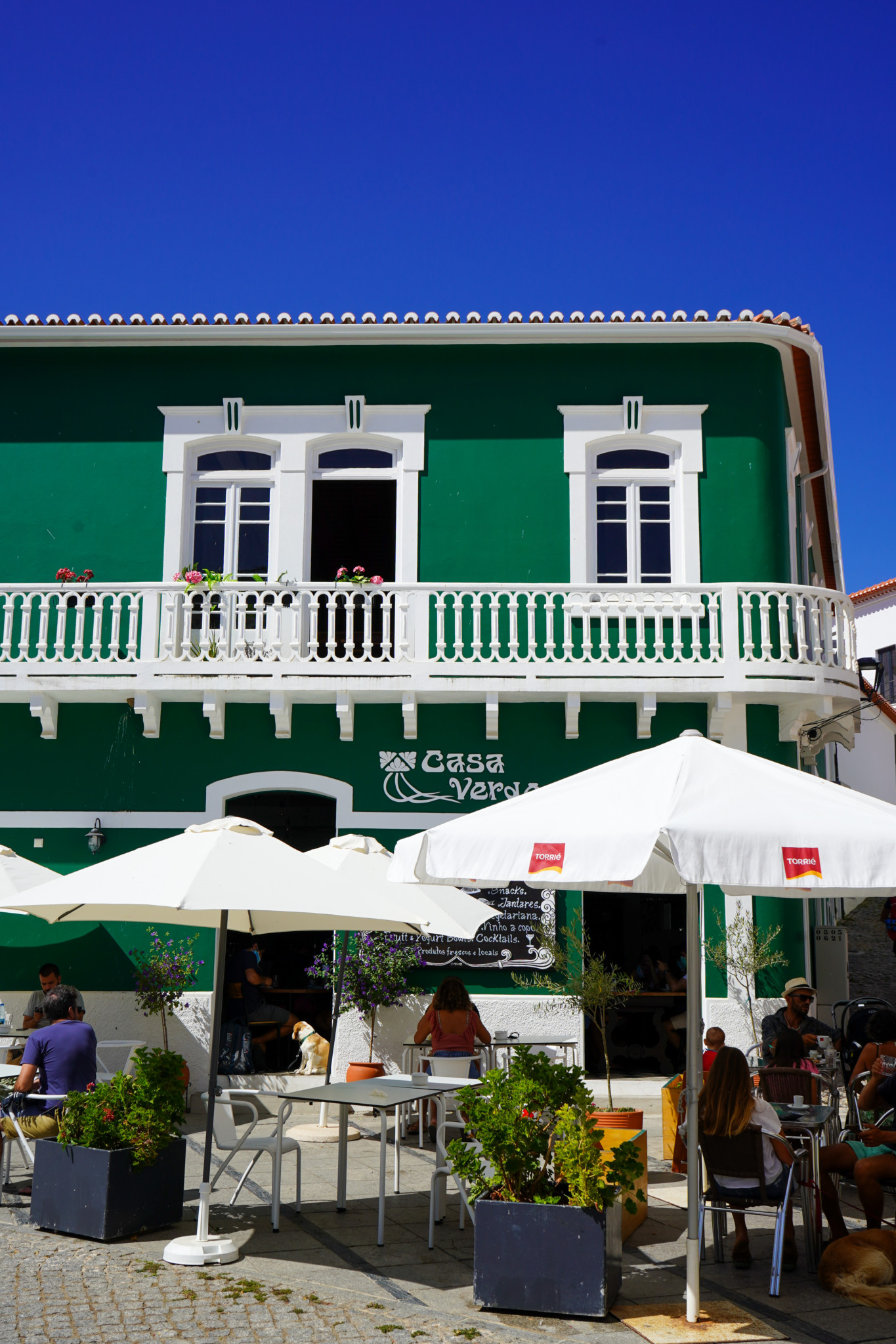 Innenstadt von Odeceixe an der Algarve
