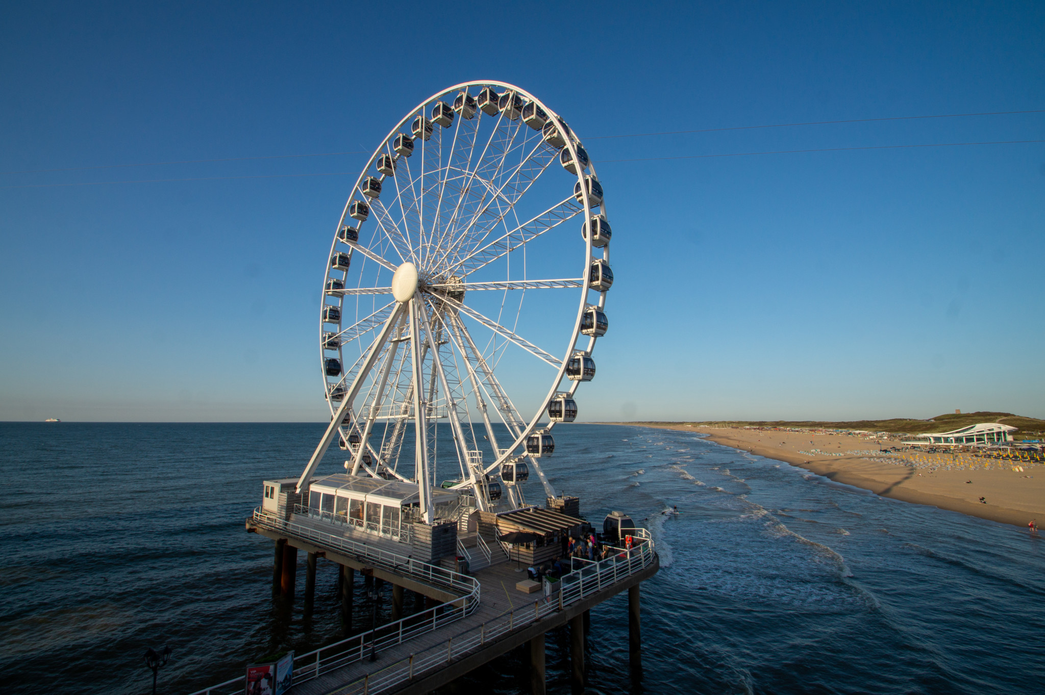 Riesenrad am Scheveningen Strand
