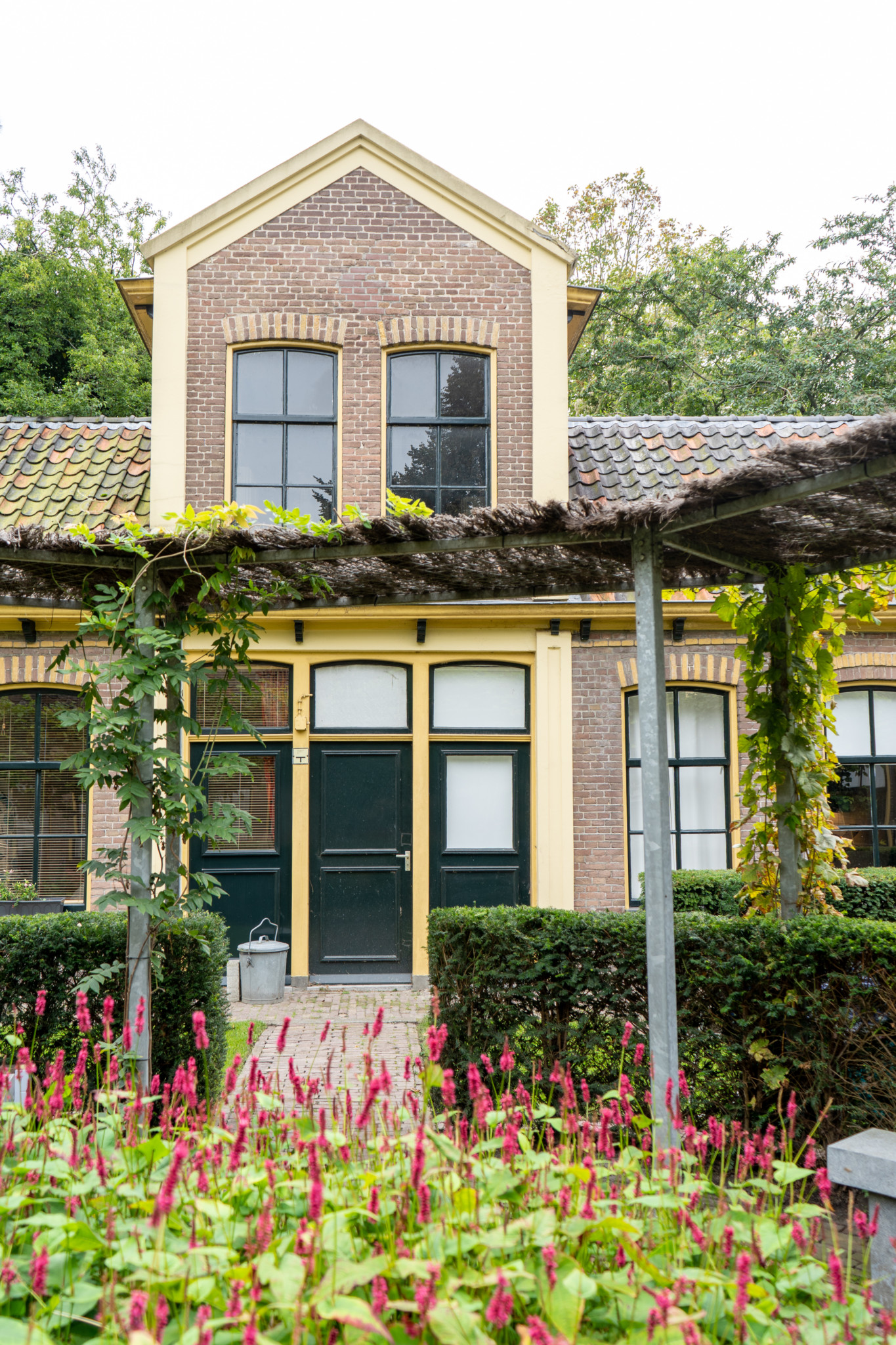 Hübsche Architektur in den Innenhöfen