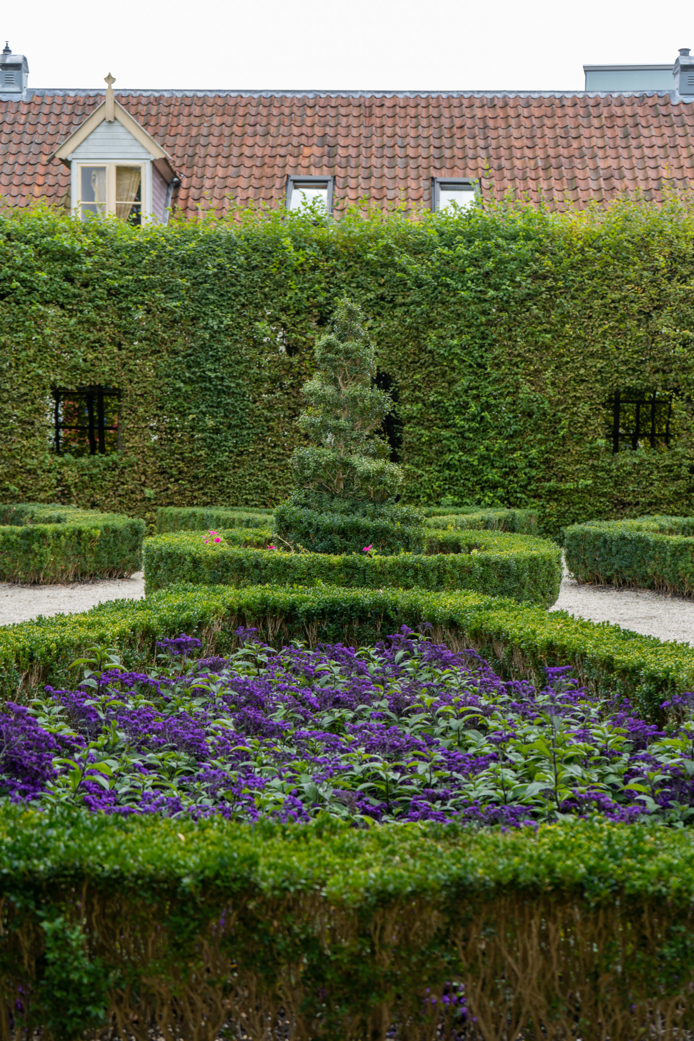Hübsche Gartenanlage im Prinsenhof in Groningen
