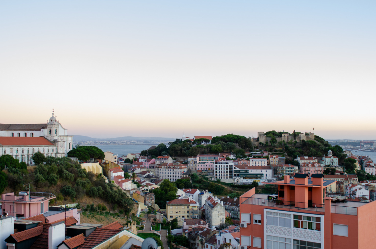 Ausblick über Lissabon