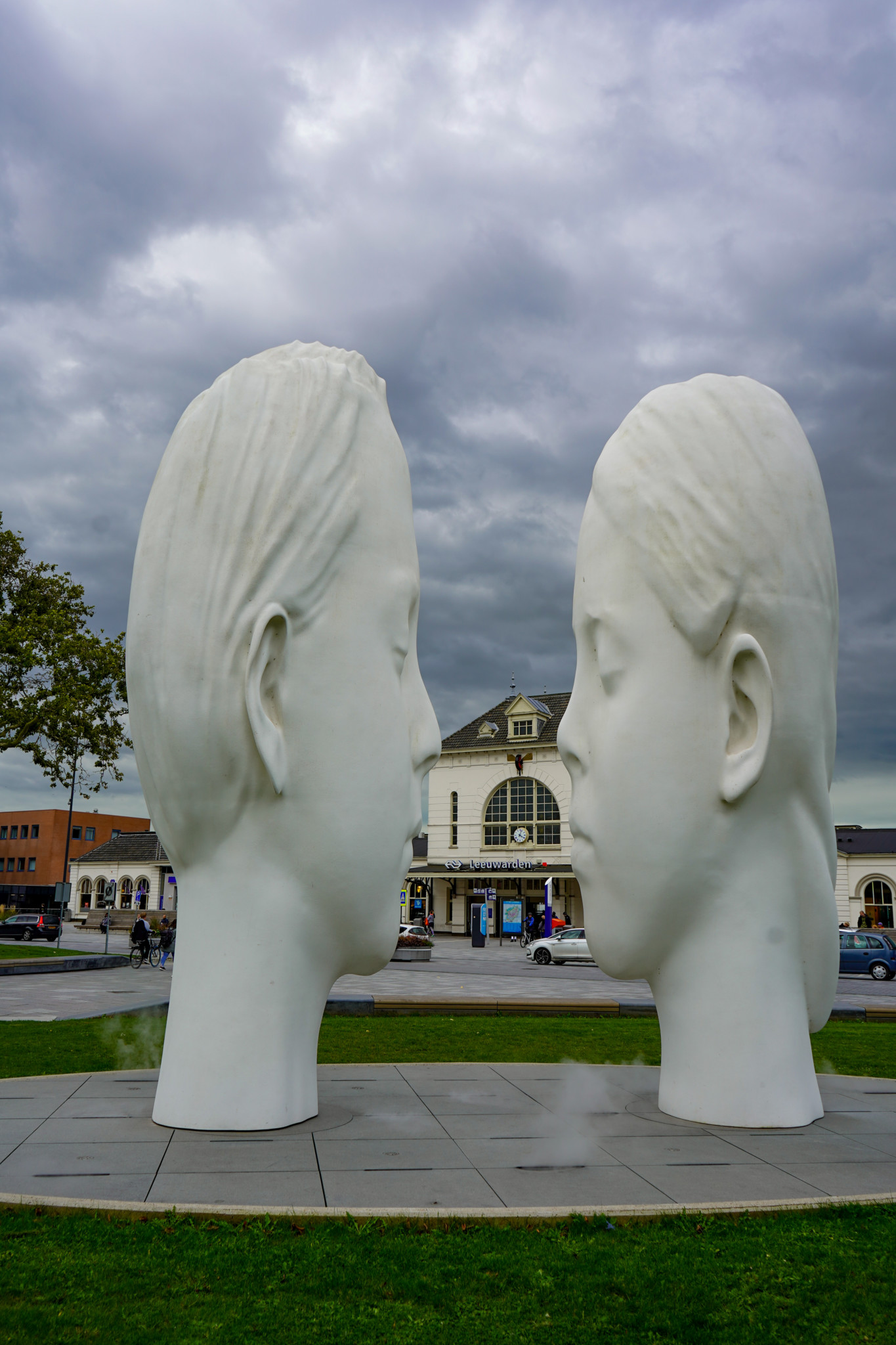 Love Statue in Leeuwarden
