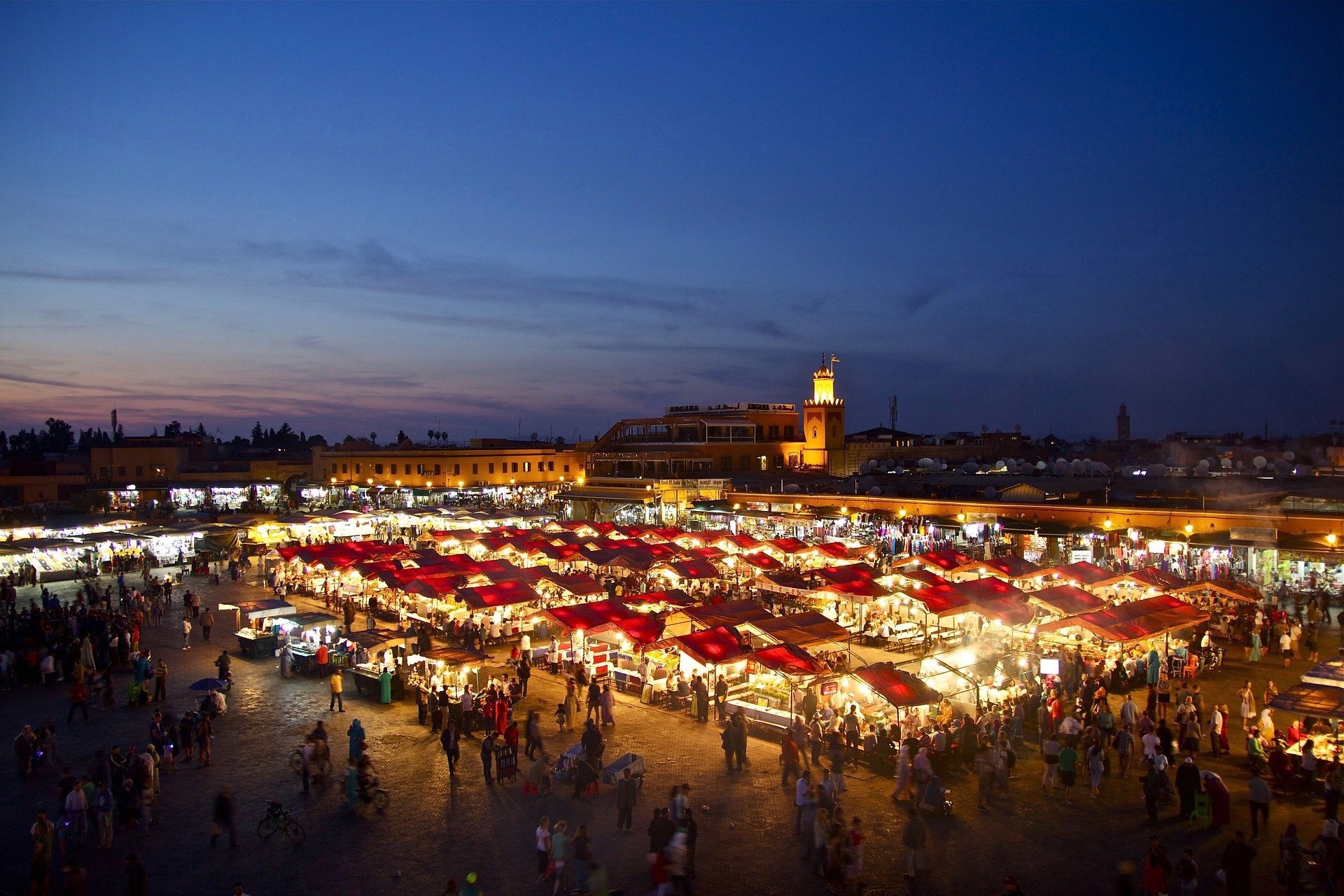 Im November kann es in Marrakesch noch schön warm werden