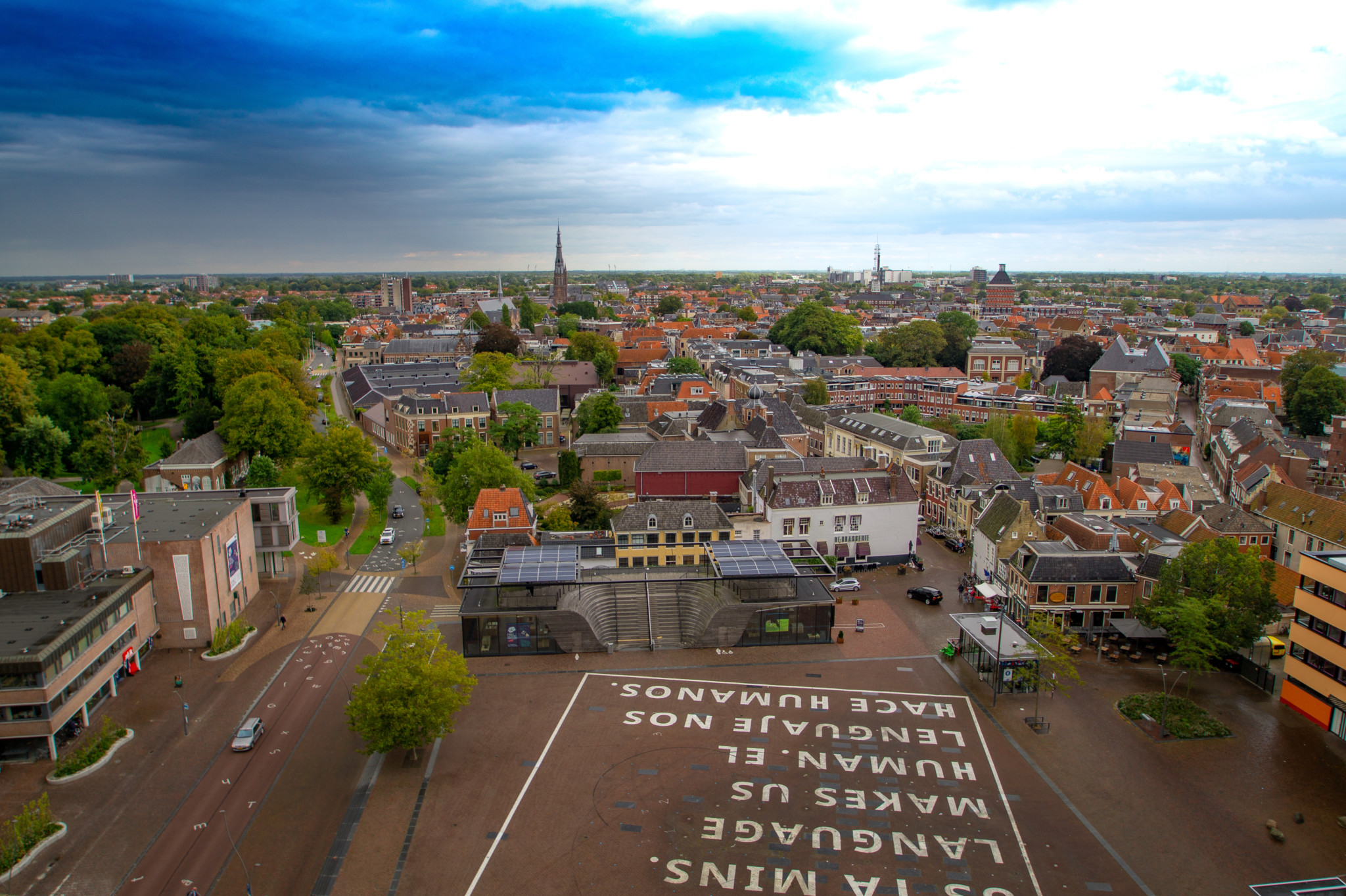 Ausblick vom Oldehove