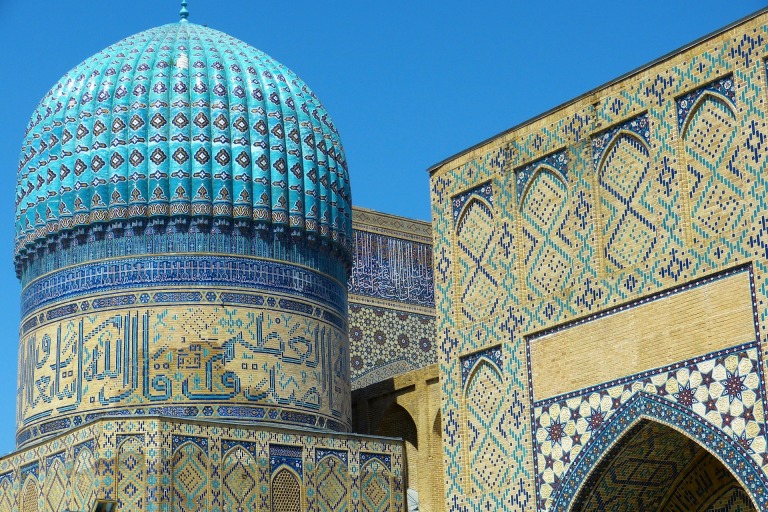 Die berühmte Architektur von Usbekistan