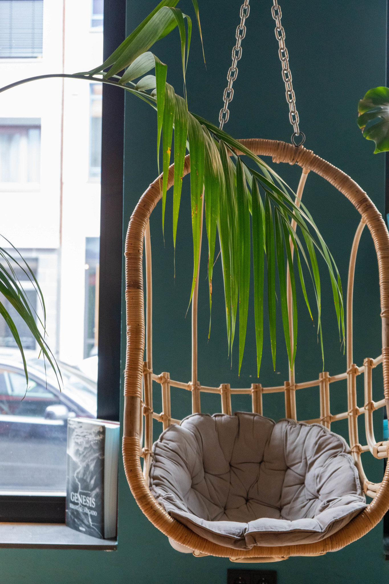 Chill-Ecke in der Lobby vom 25hours Hotel Frankfurt The Trip