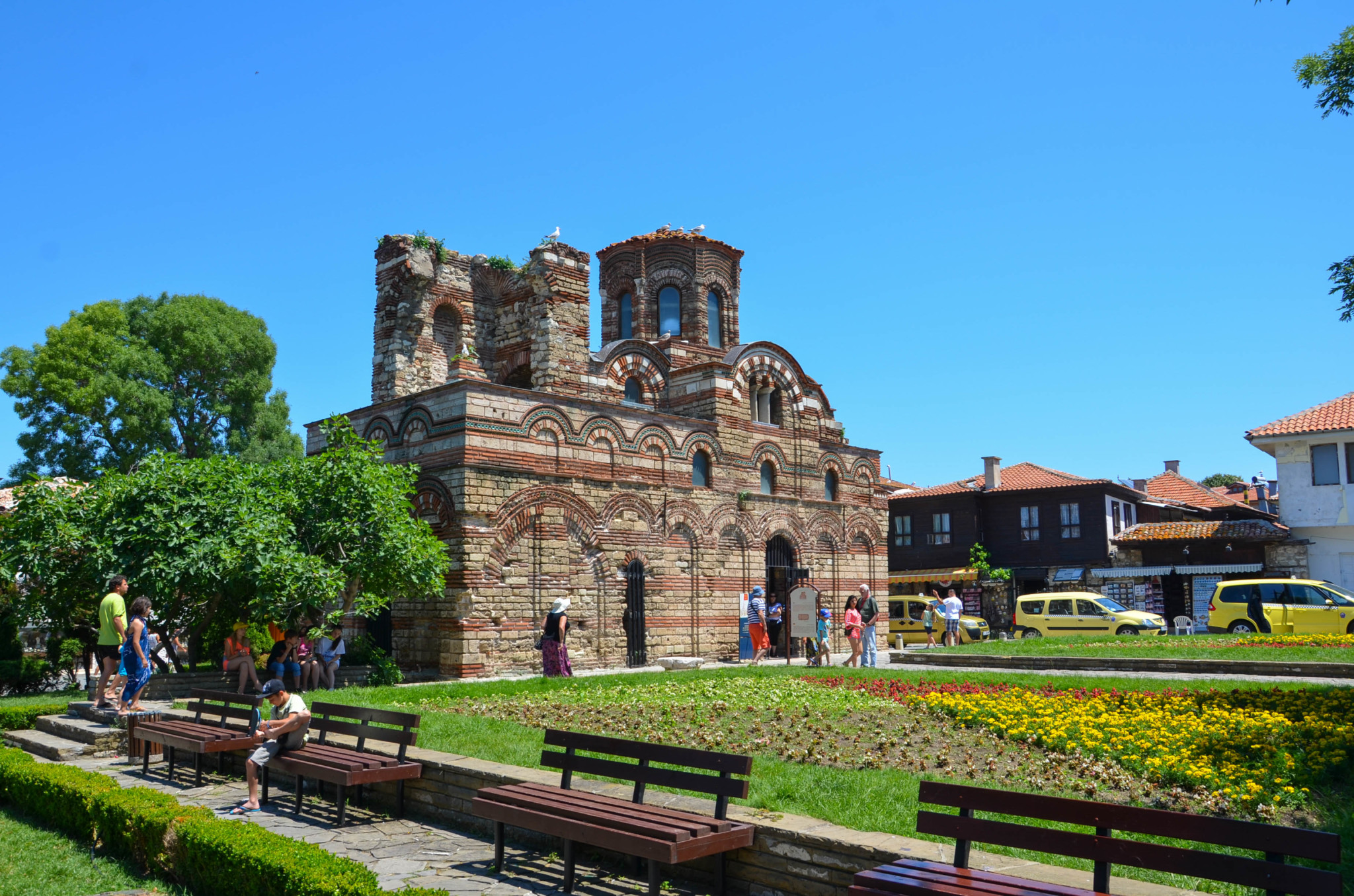 Berühmte Pantocrator Kirche in Nessebar