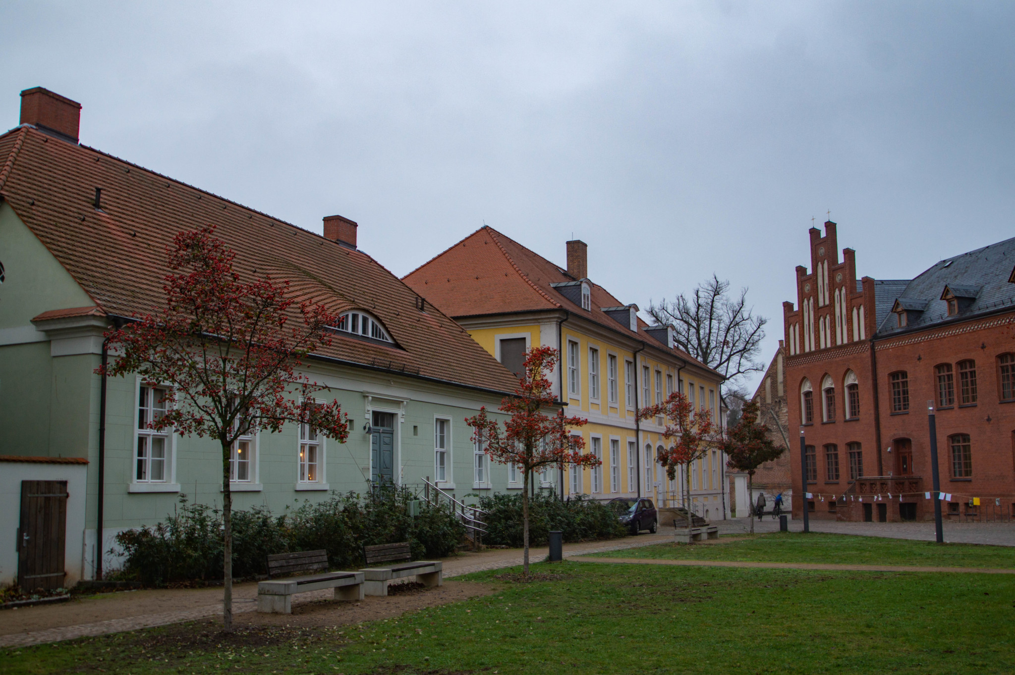 Innenhof vom Dom zu Brandenburg in Brandenburg an der Havel