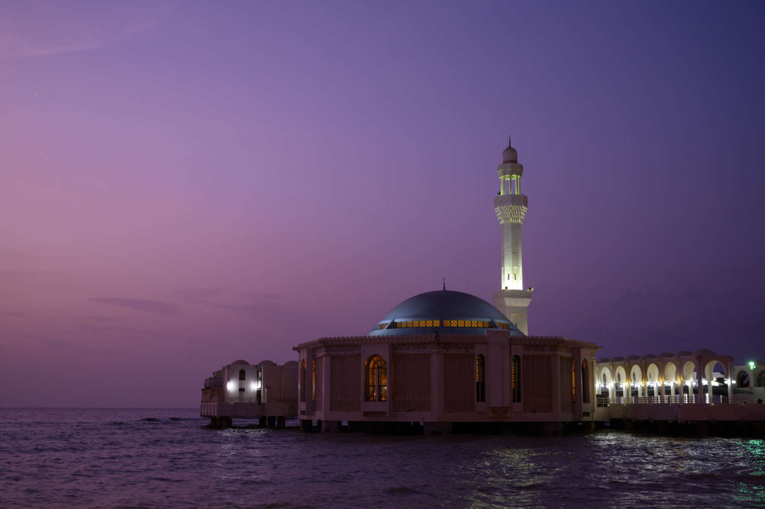 Floating Mosque in Jeddah Saudi-Arabien