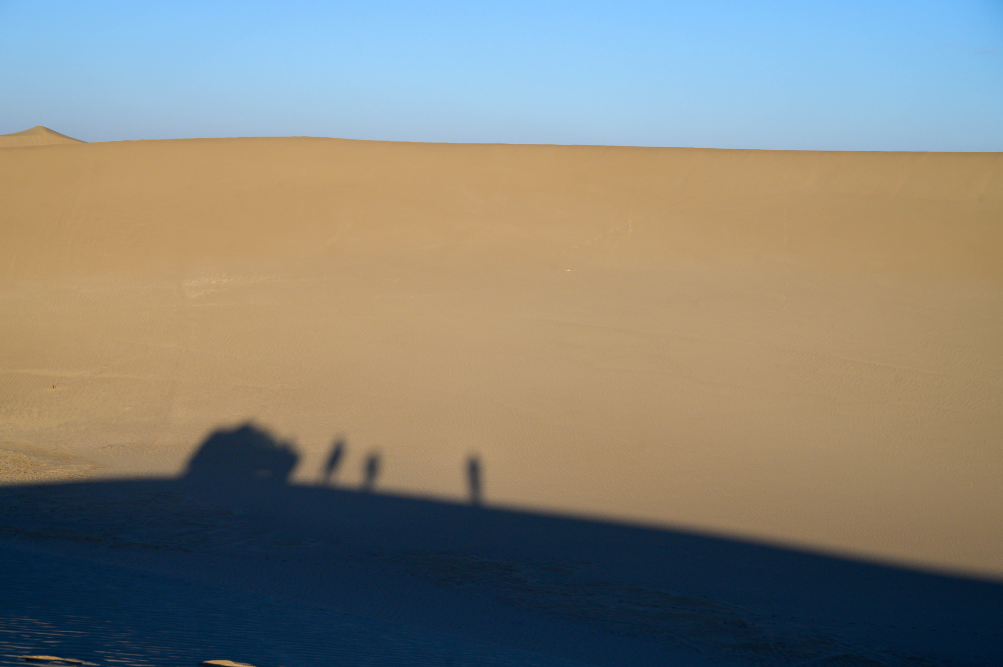 Schatten im Sand