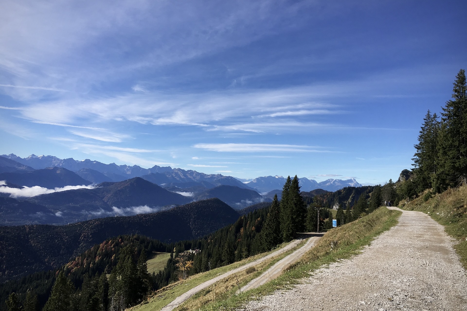 Ein Ausflug zum Wandern ins Tölzer Land in Bayern