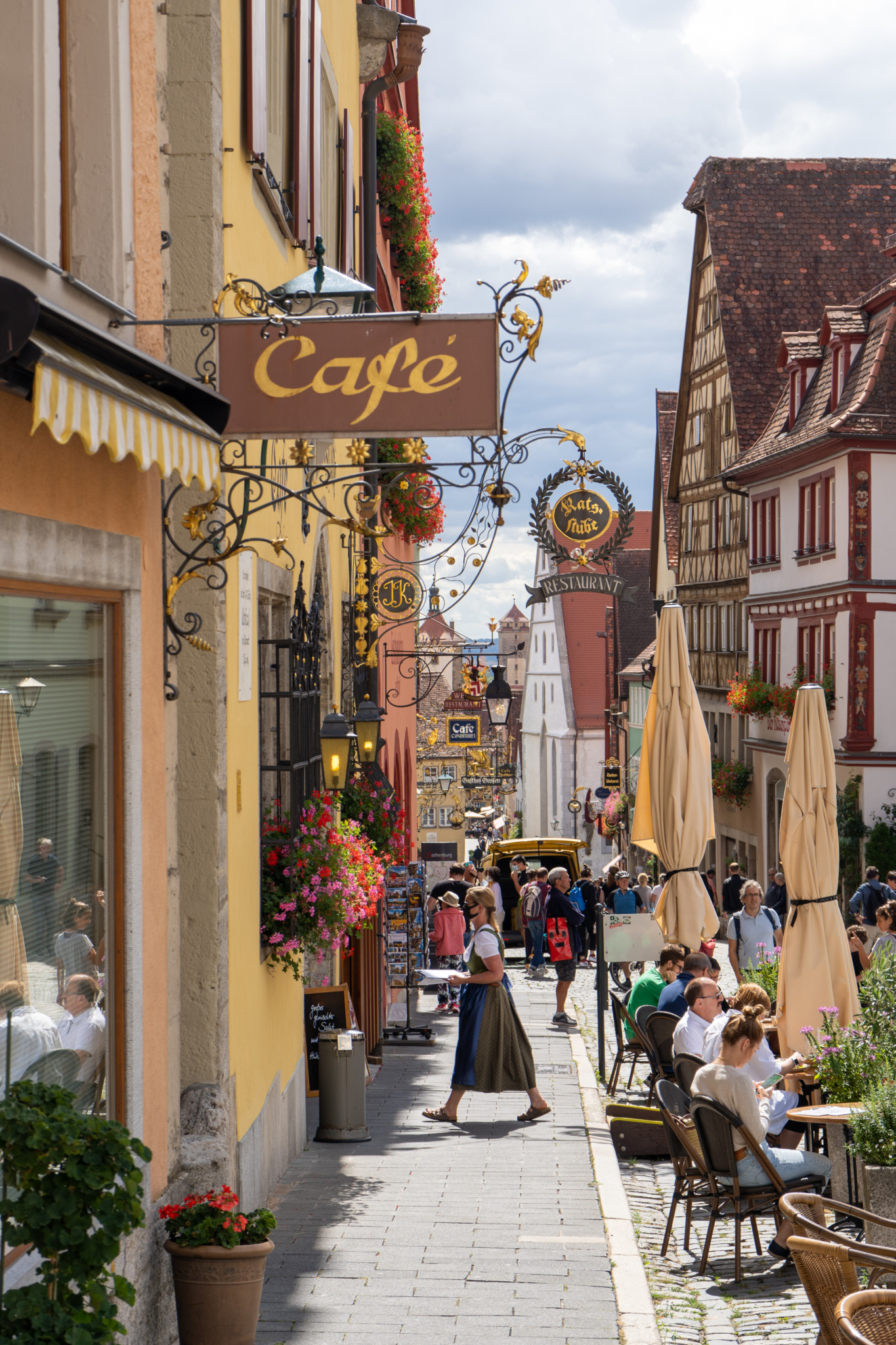 Rothenburg ob der Tauber ist eines der top Ausflugsziele Bayerns